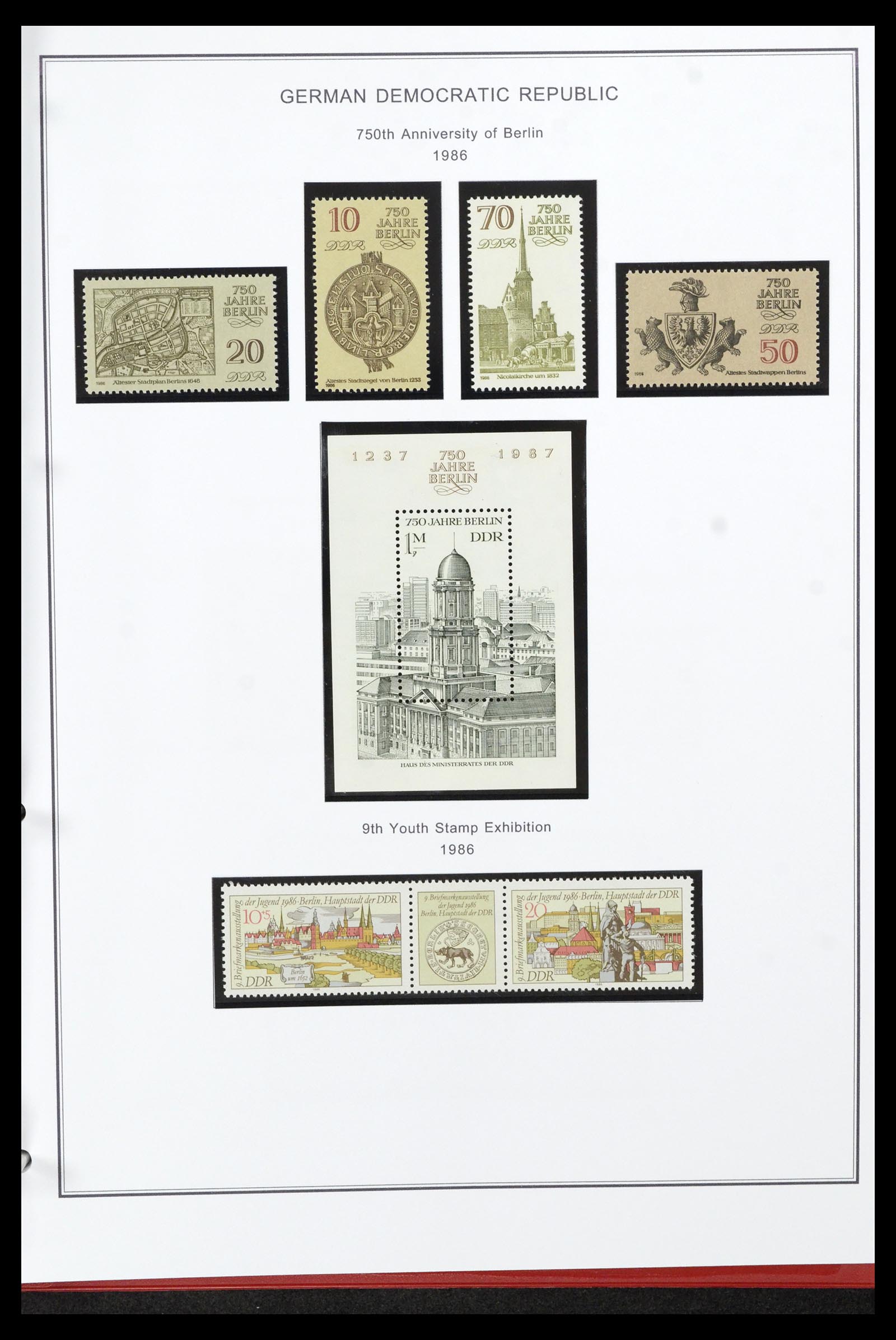 36998 294 - Postzegelverzameling 36998 DDR 1949-1990.