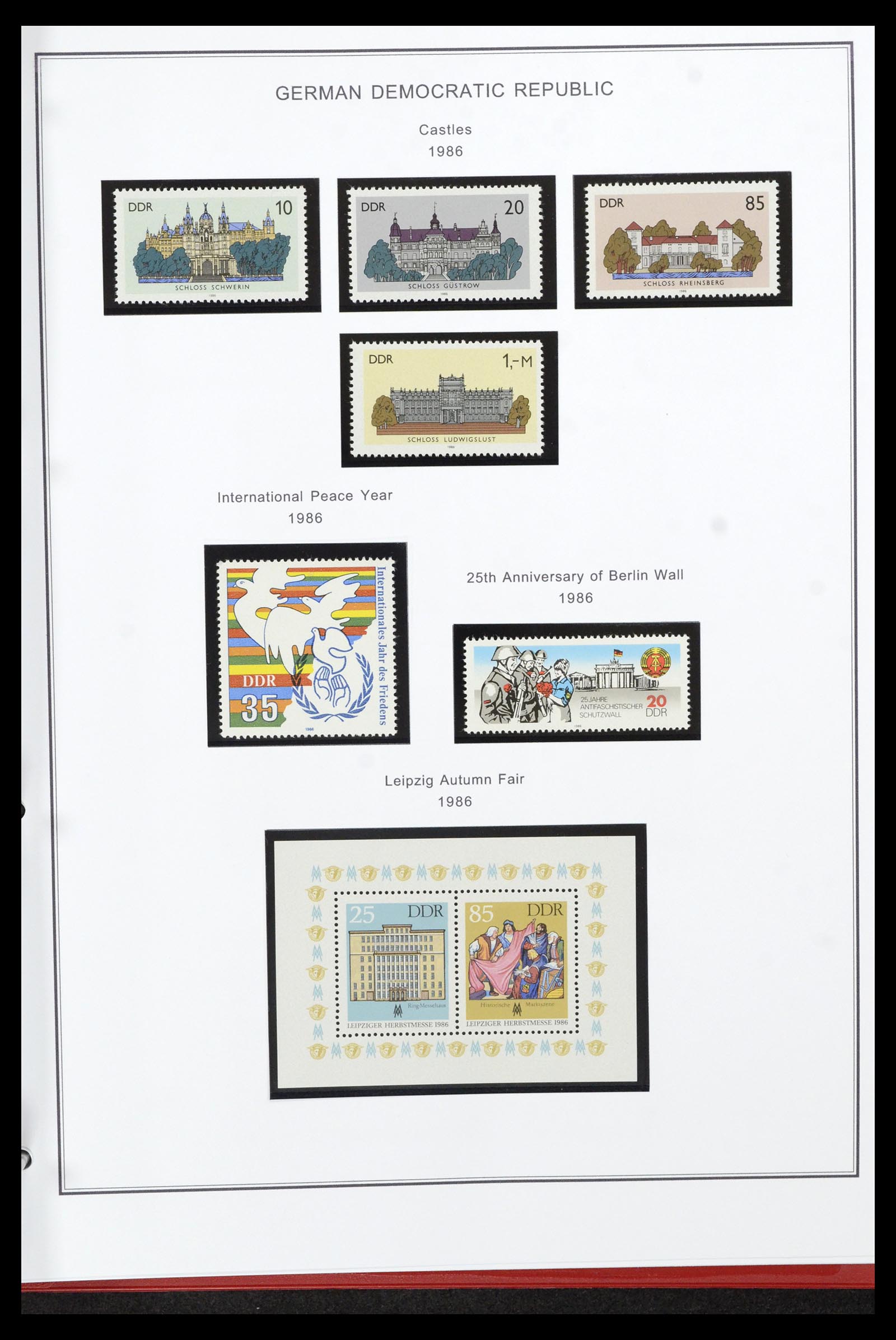 36998 295 - Postzegelverzameling 36998 DDR 1949-1990.