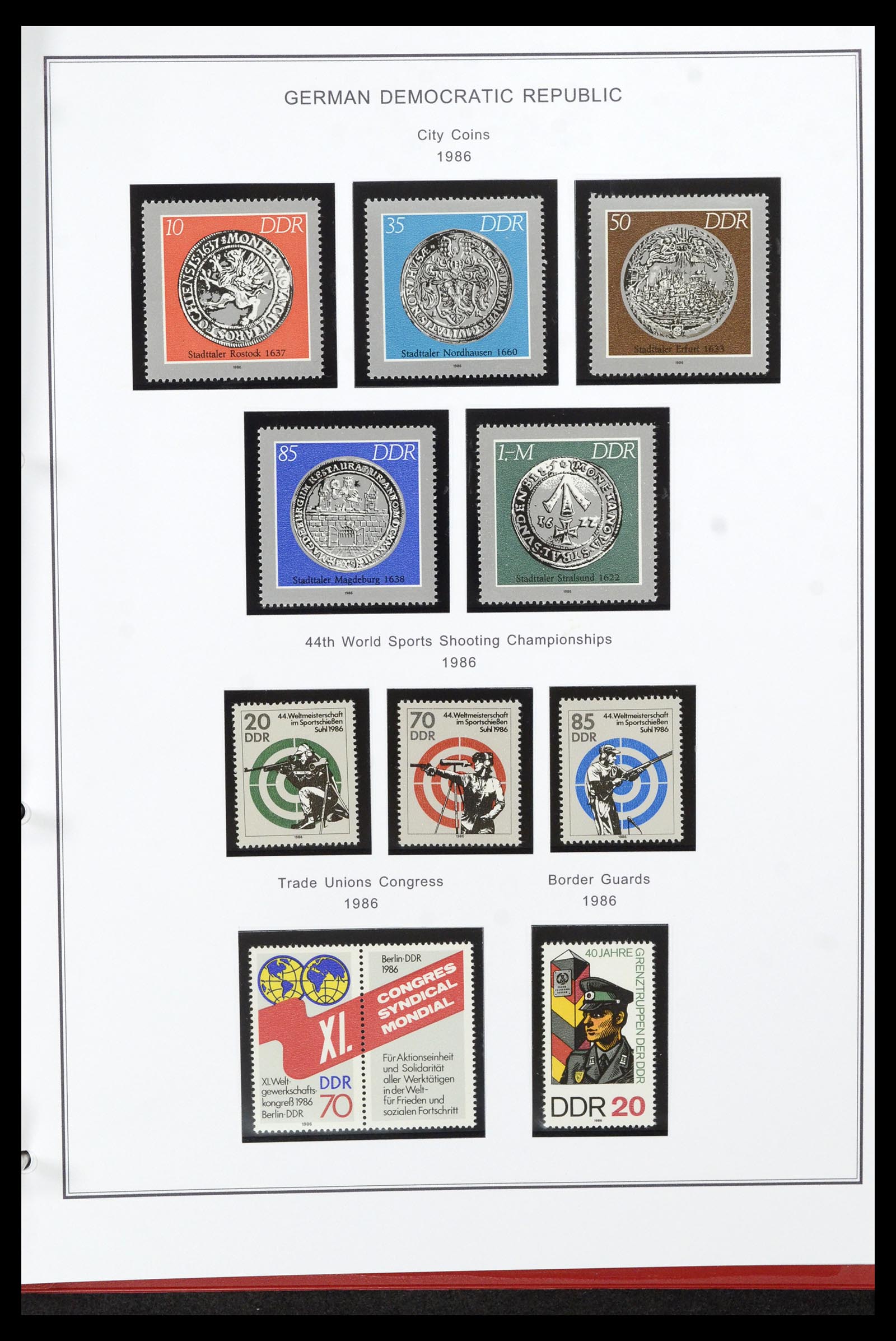 36998 296 - Postzegelverzameling 36998 DDR 1949-1990.