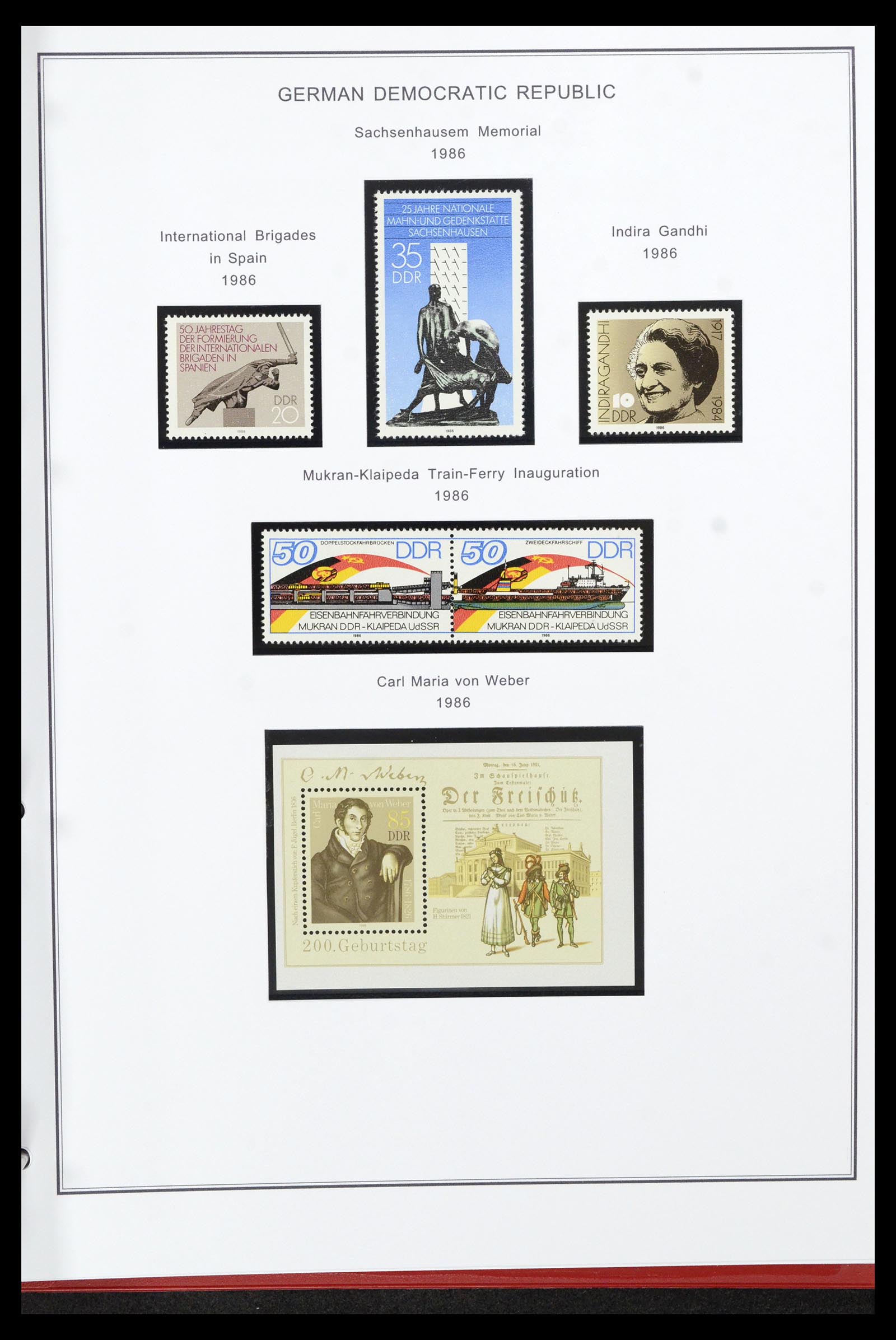 36998 297 - Postzegelverzameling 36998 DDR 1949-1990.