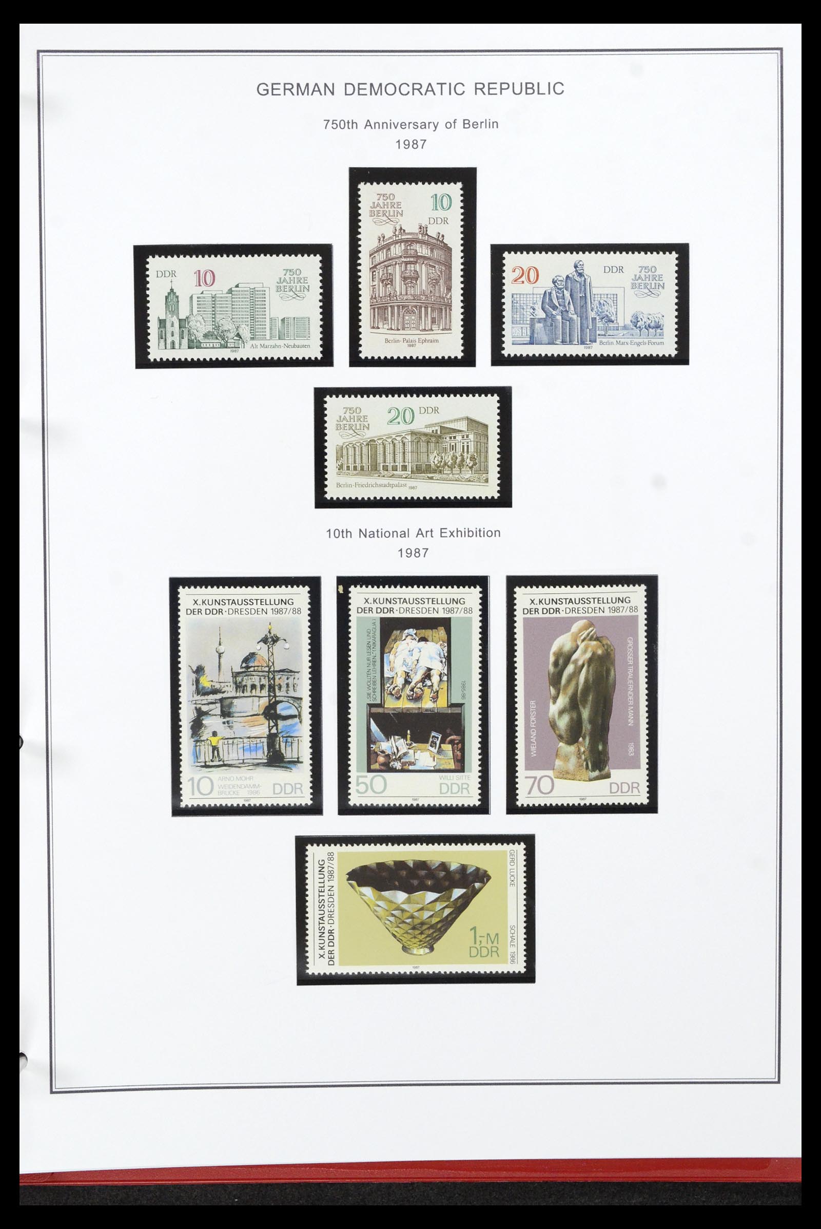 36998 305 - Postzegelverzameling 36998 DDR 1949-1990.