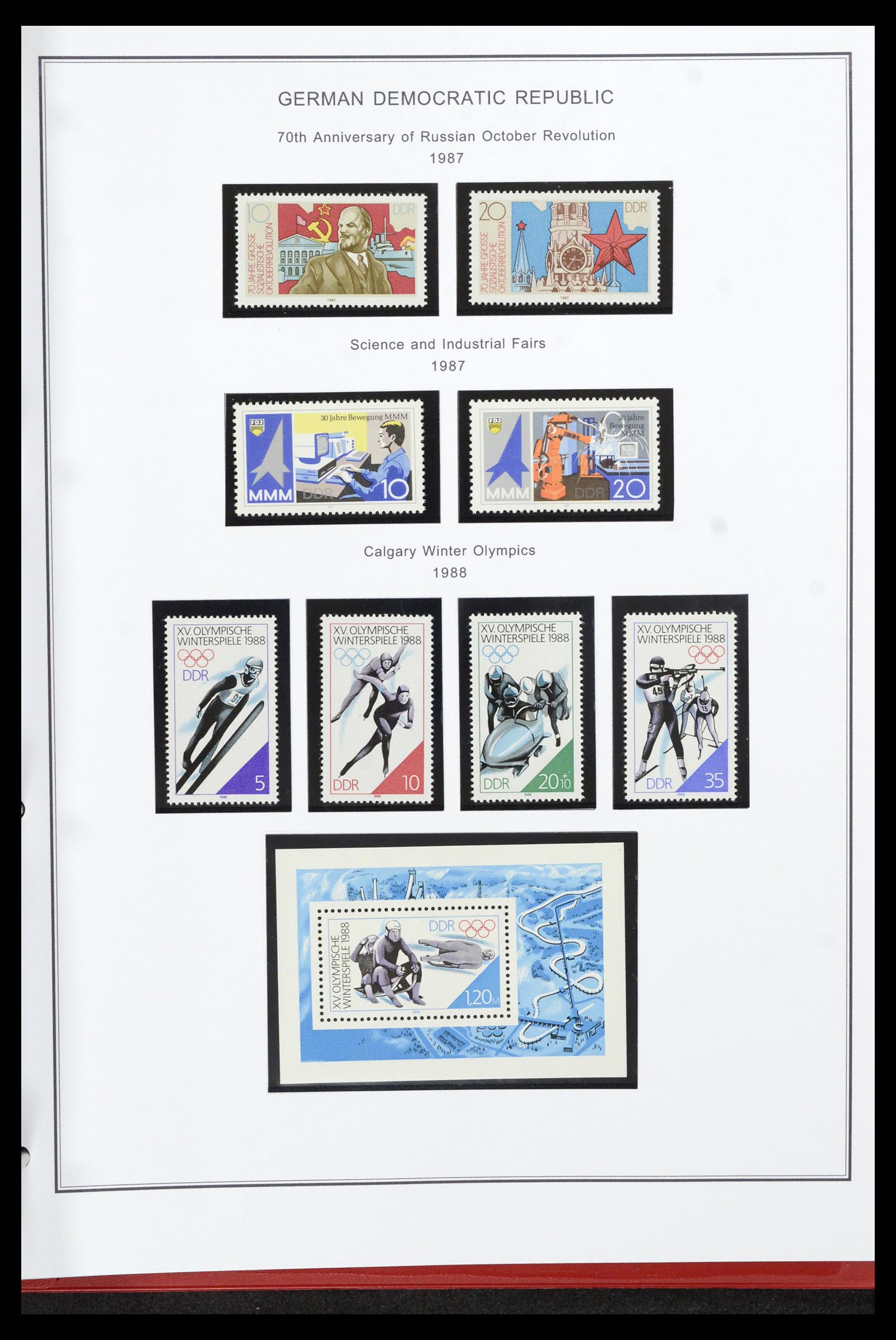 36998 307 - Postzegelverzameling 36998 DDR 1949-1990.