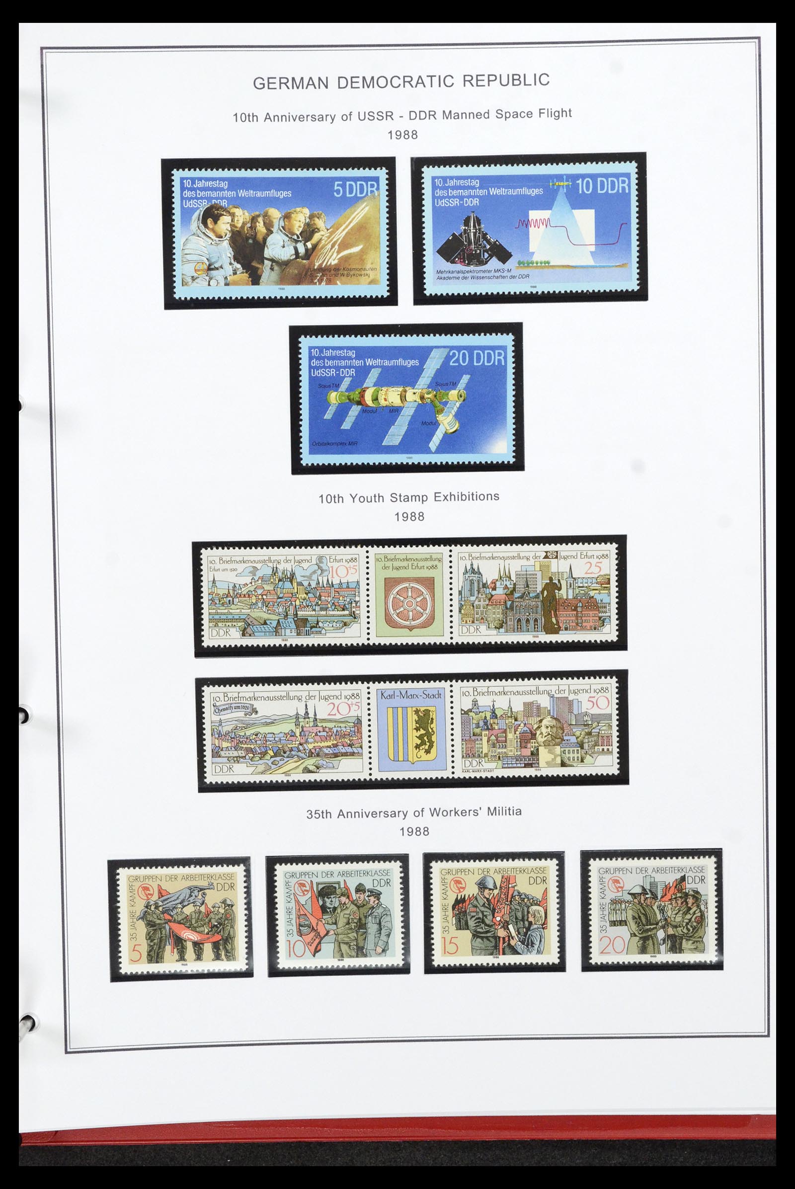 36998 311 - Postzegelverzameling 36998 DDR 1949-1990.