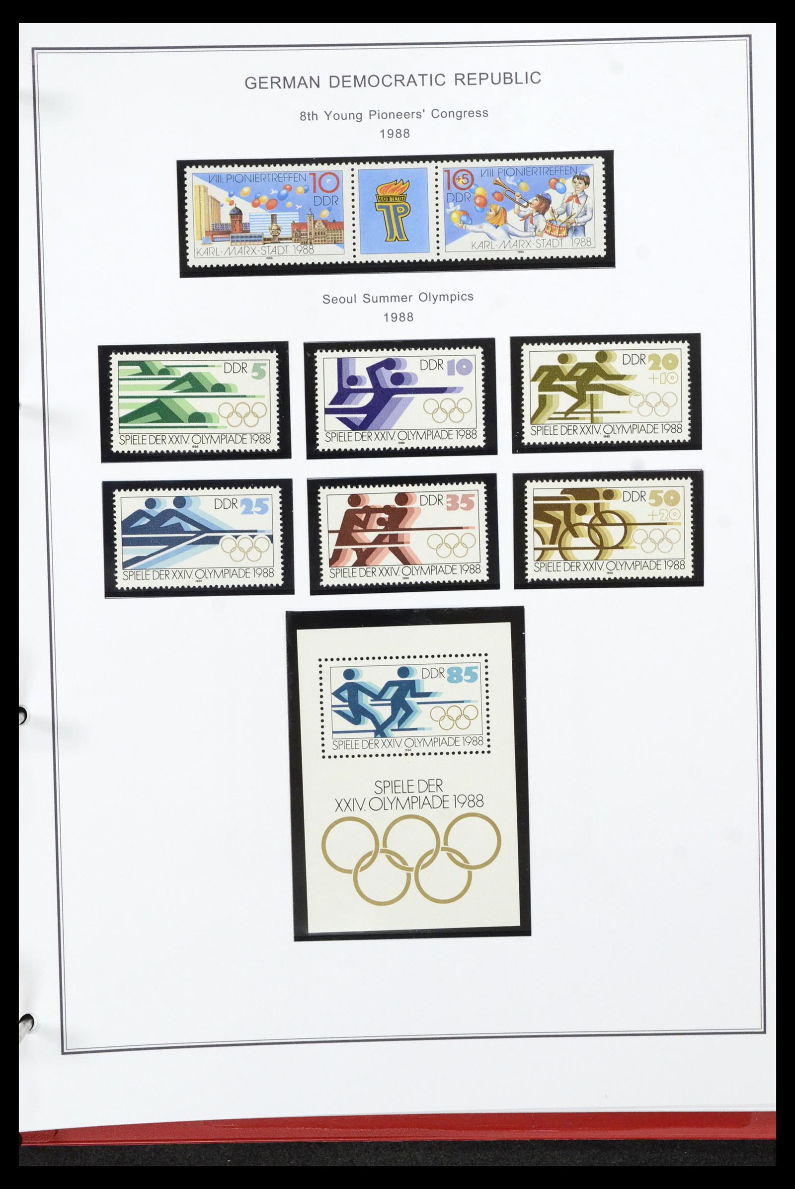 36998 312 - Postzegelverzameling 36998 DDR 1949-1990.