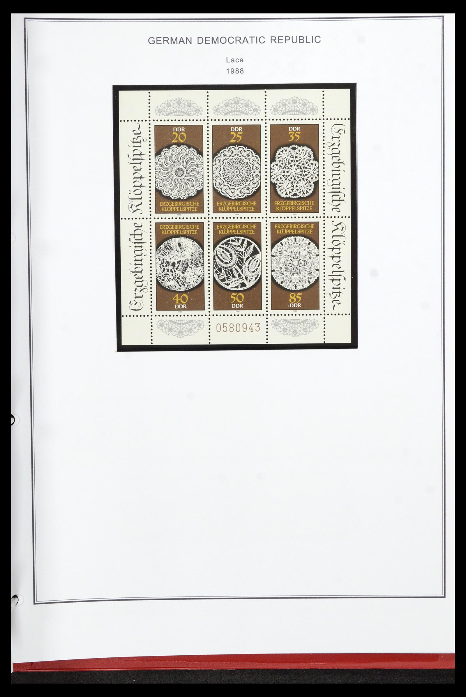 36998 318 - Postzegelverzameling 36998 DDR 1949-1990.