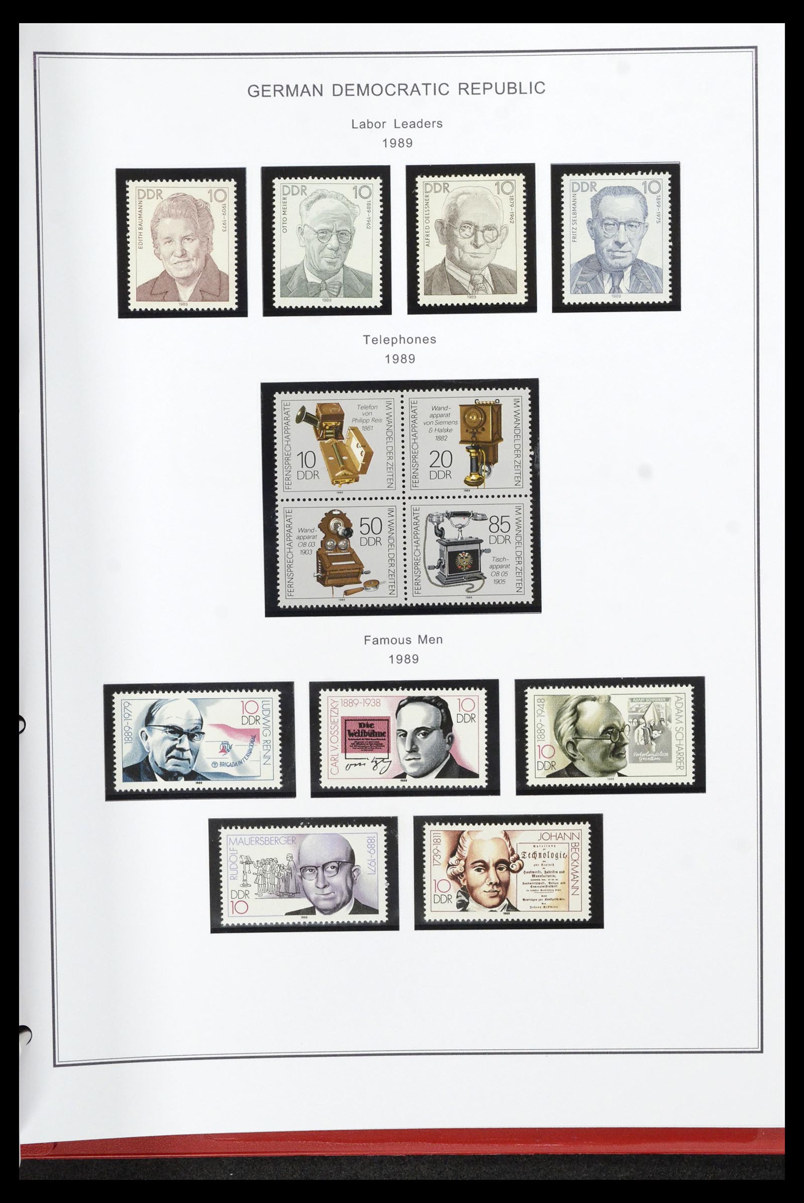36998 319 - Postzegelverzameling 36998 DDR 1949-1990.