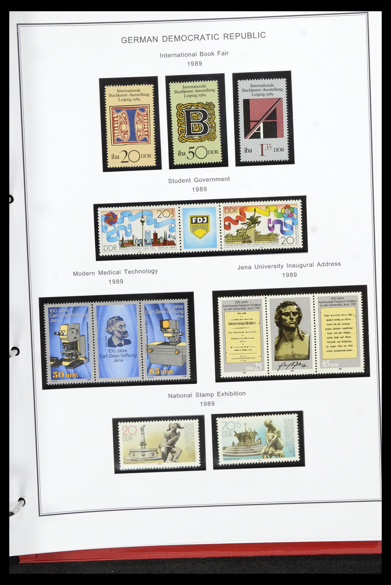 36998 322 - Postzegelverzameling 36998 DDR 1949-1990.