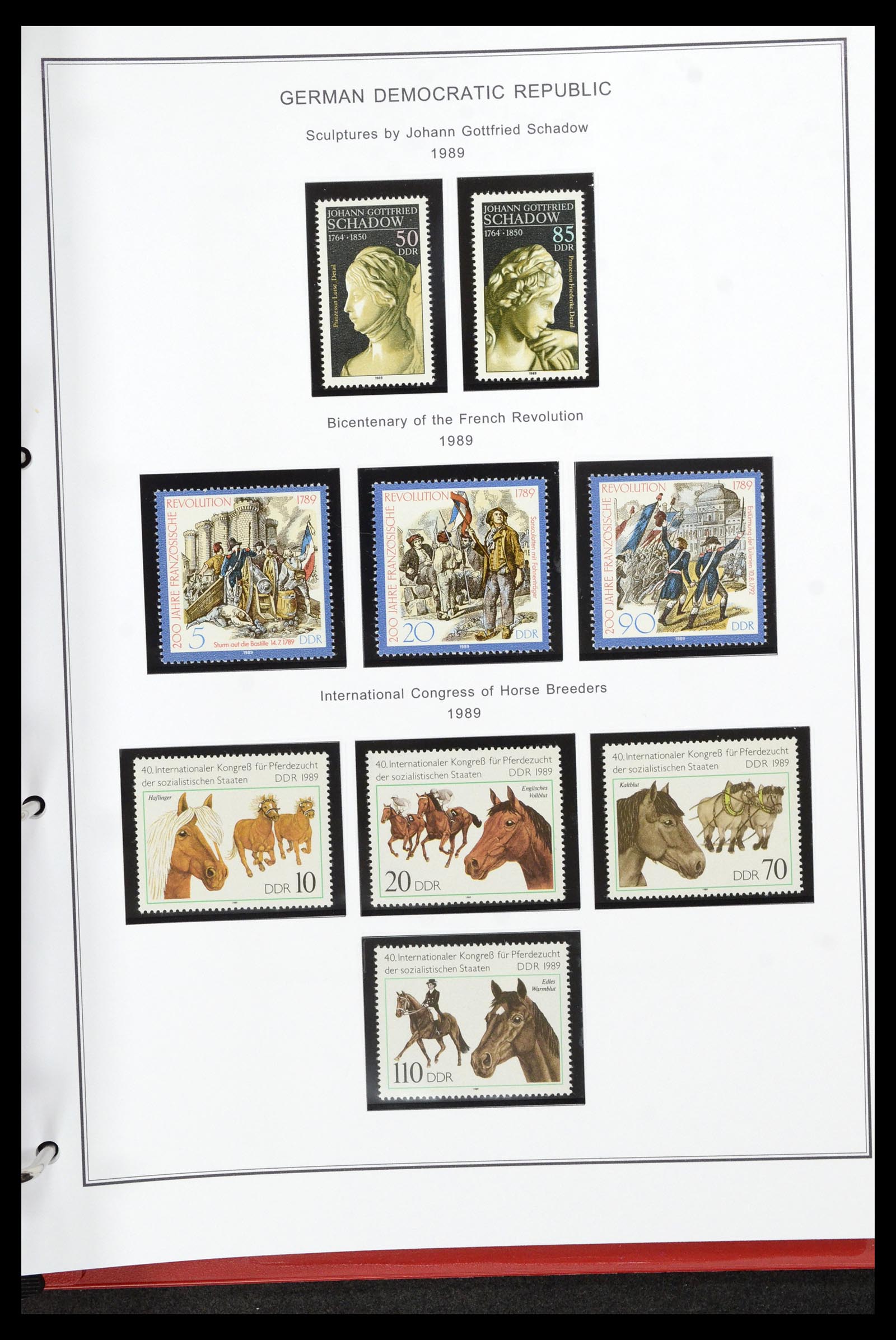 36998 323 - Postzegelverzameling 36998 DDR 1949-1990.