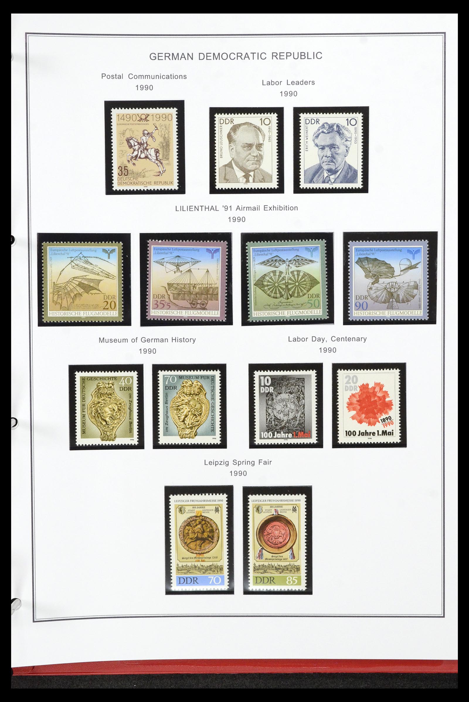 36998 328 - Stamp collection 36998 GDR 1949-1990.