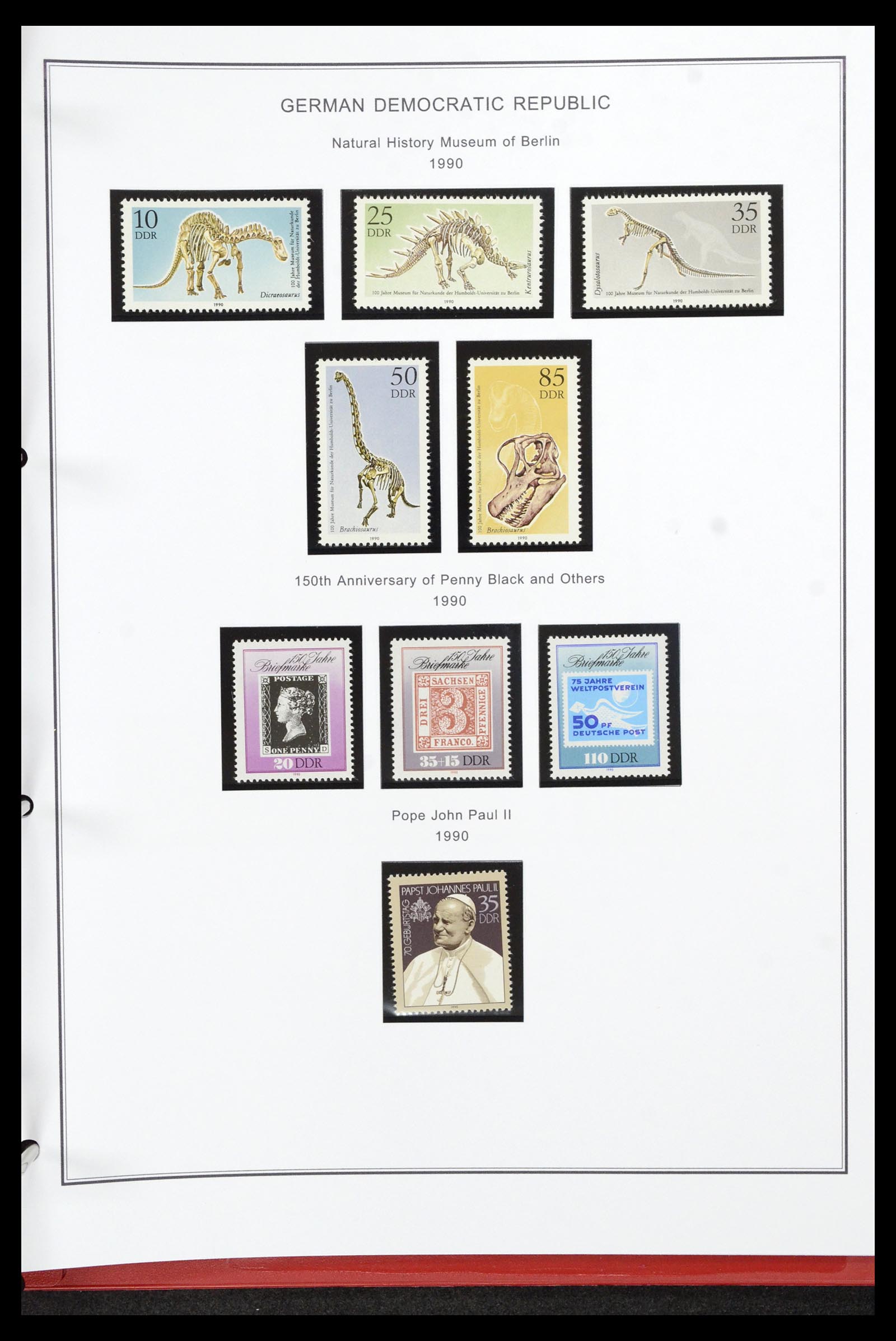 36998 329 - Postzegelverzameling 36998 DDR 1949-1990.