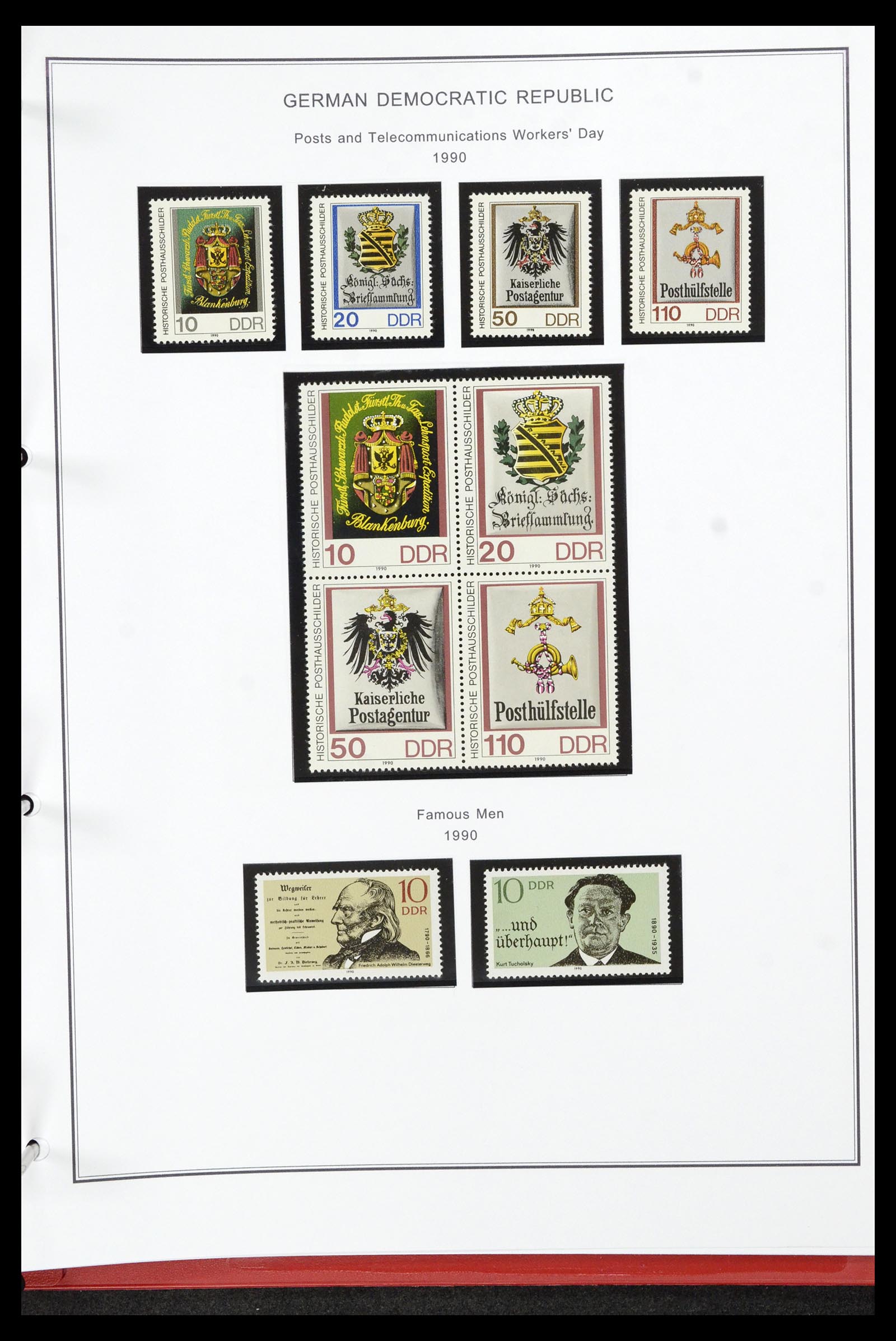 36998 330 - Stamp collection 36998 GDR 1949-1990.