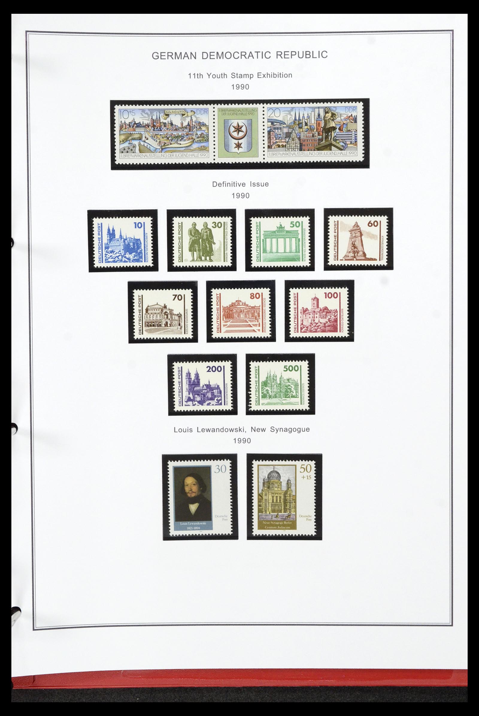 36998 332 - Postzegelverzameling 36998 DDR 1949-1990.