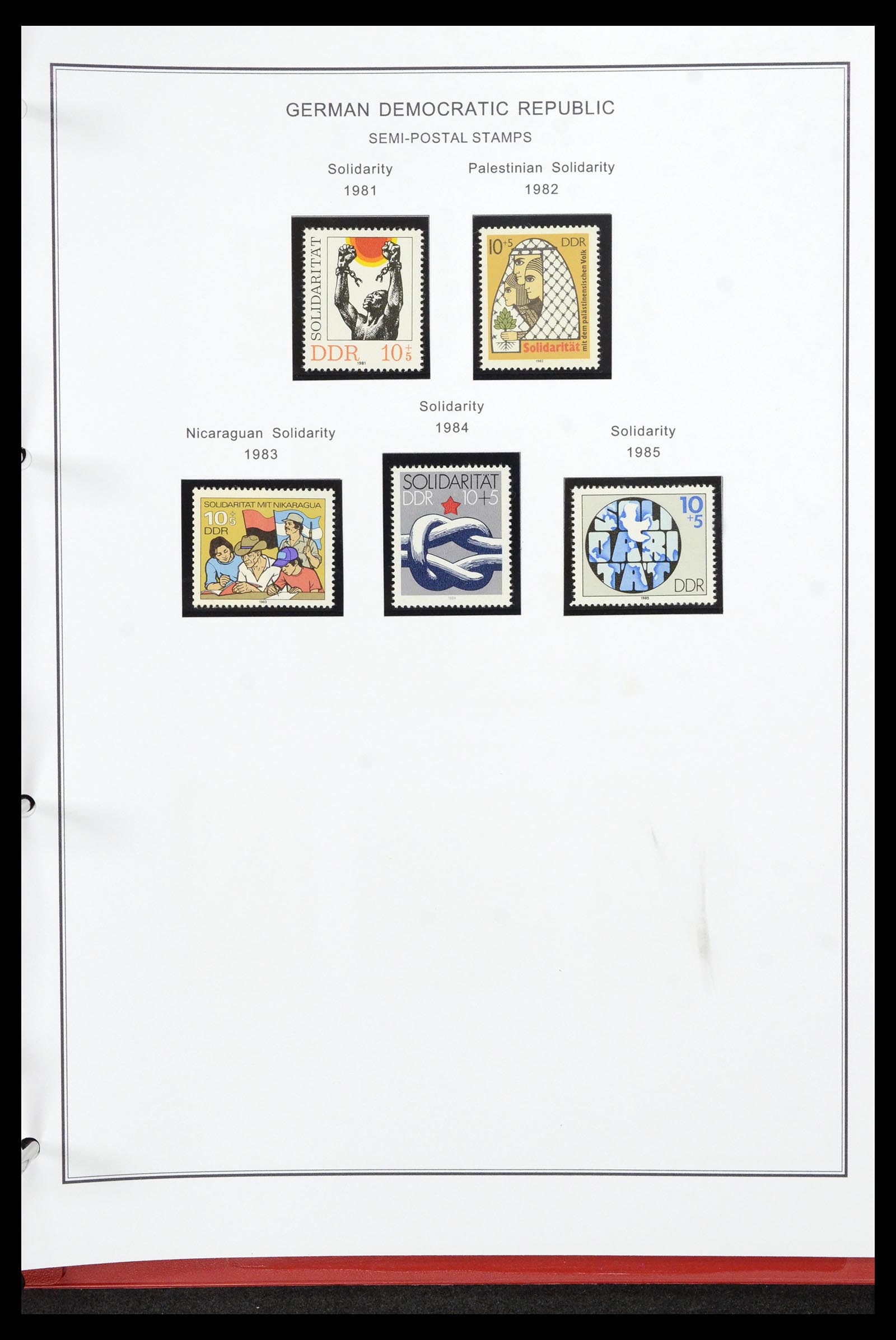 36998 334 - Postzegelverzameling 36998 DDR 1949-1990.