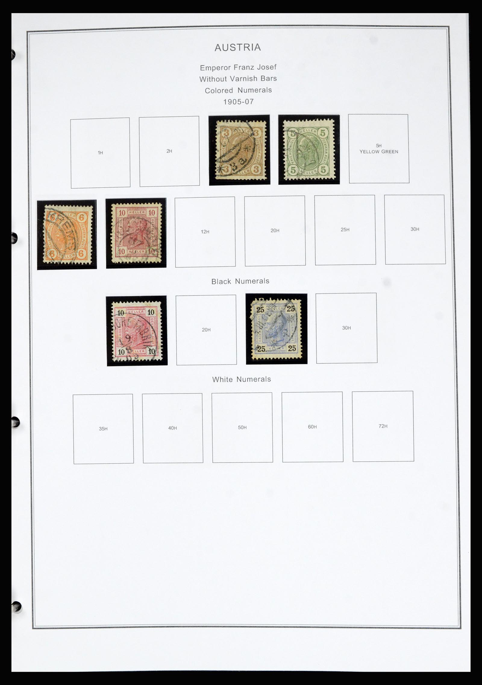 36999 008 - Postzegelverzameling 36999 Oostenrijk 1850-2001.