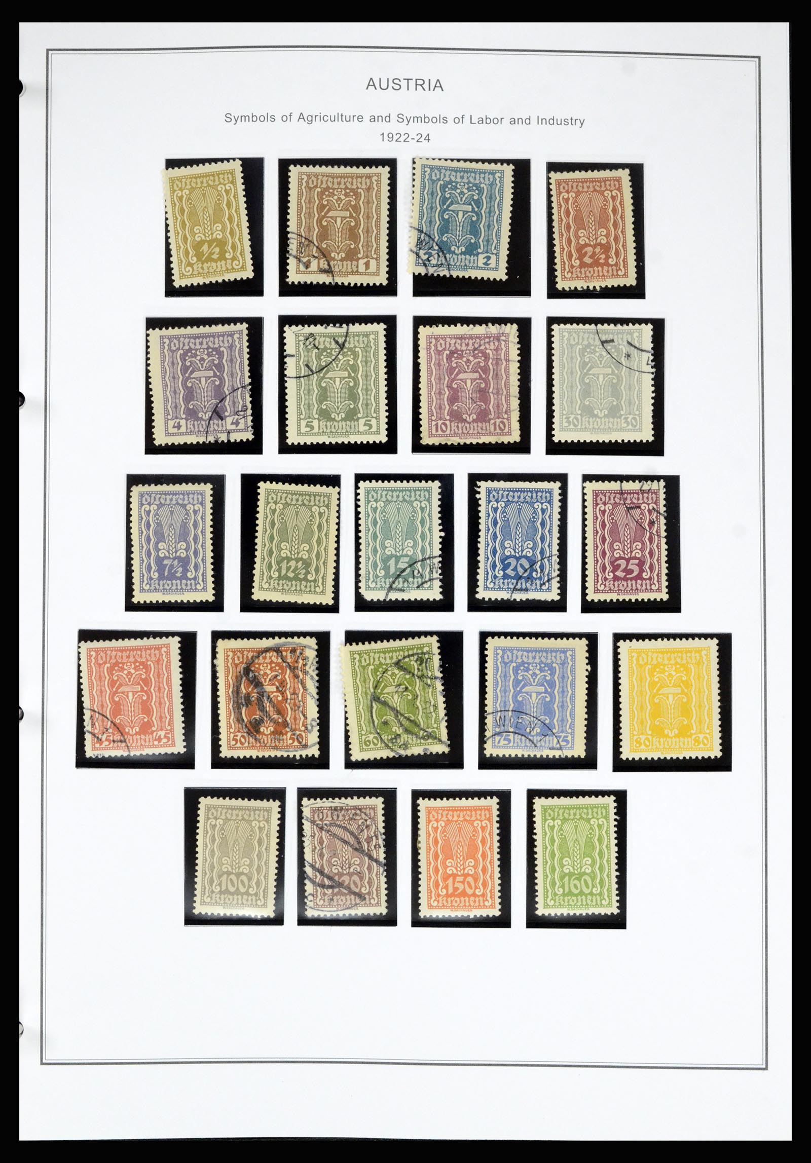 36999 015 - Stamp collection 36999 Austria 1850-2001.