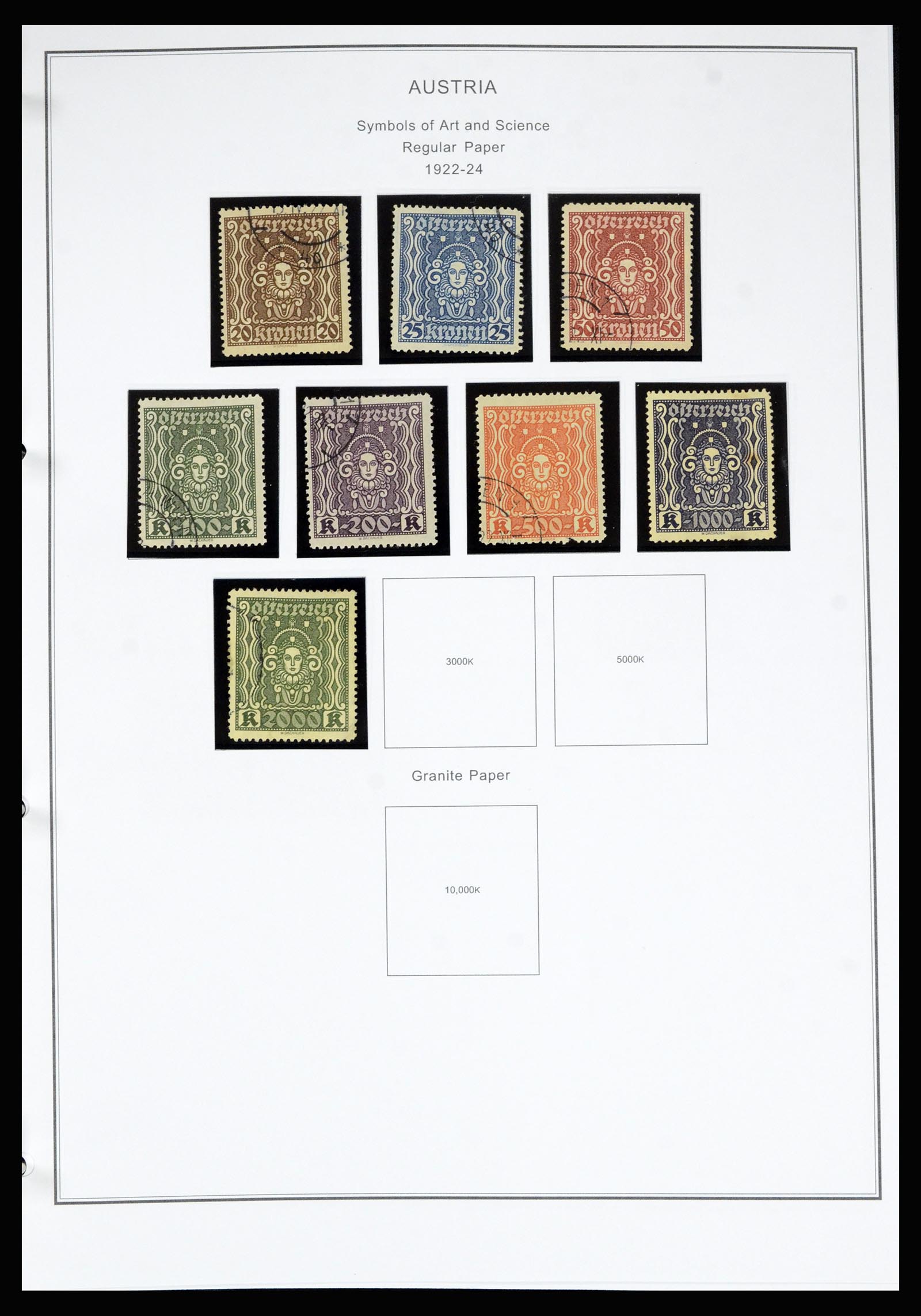 36999 017 - Postzegelverzameling 36999 Oostenrijk 1850-2001.