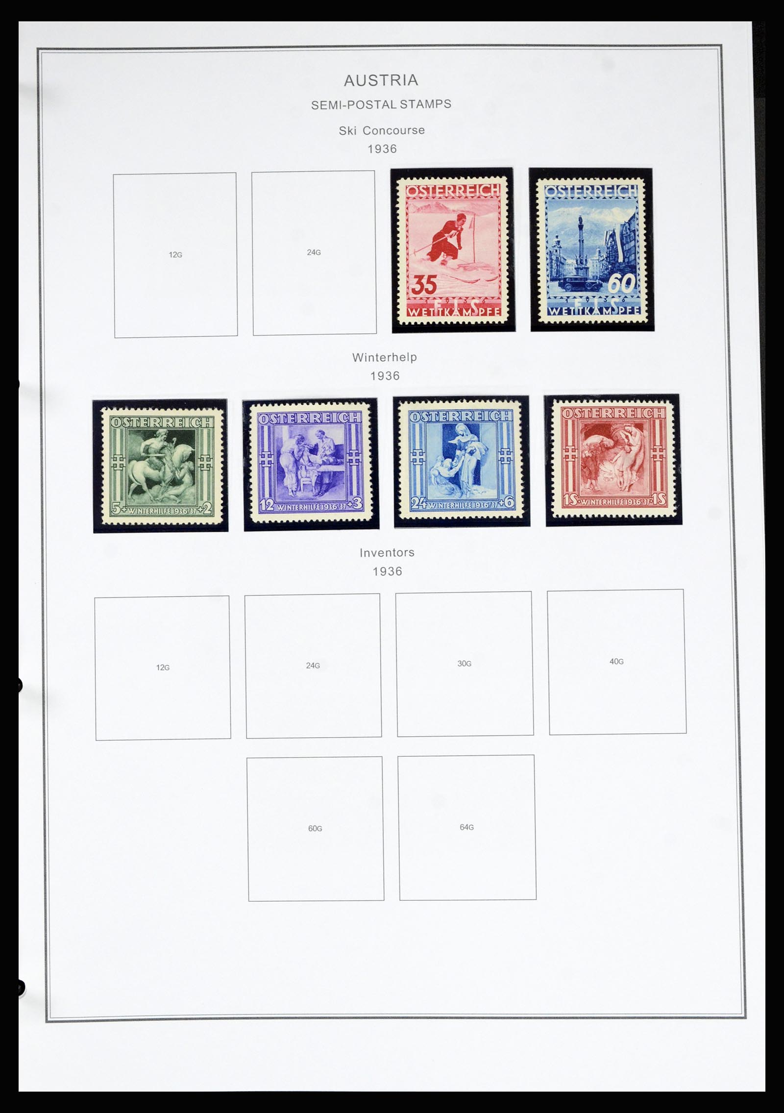 36999 027 - Stamp collection 36999 Austria 1850-2001.