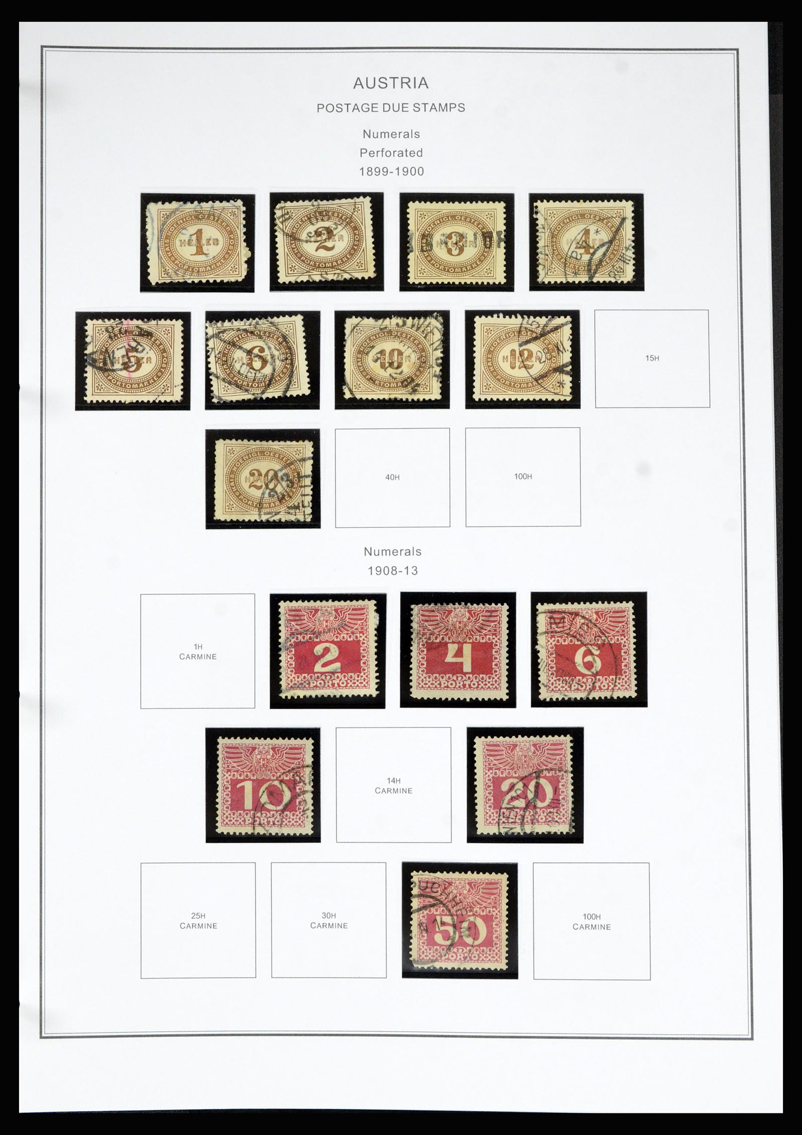 36999 031 - Postzegelverzameling 36999 Oostenrijk 1850-2001.