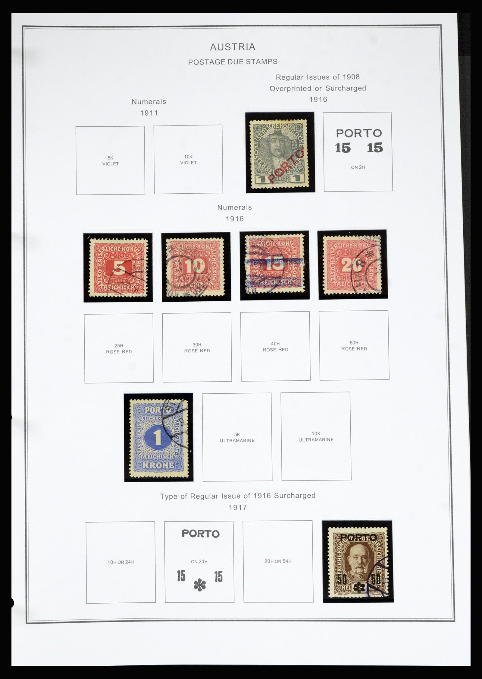 36999 032 - Postzegelverzameling 36999 Oostenrijk 1850-2001.