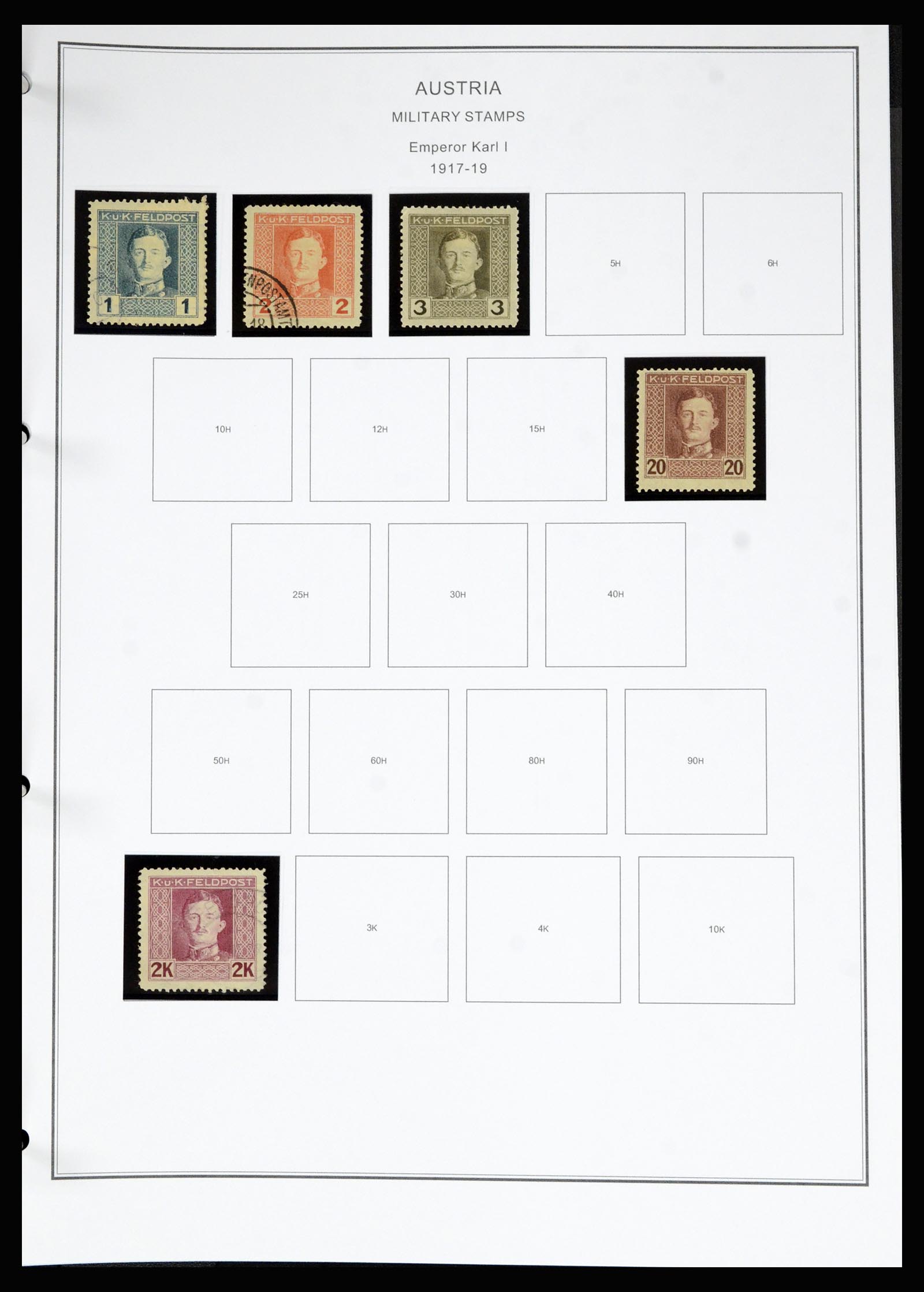 36999 038 - Postzegelverzameling 36999 Oostenrijk 1850-2001.