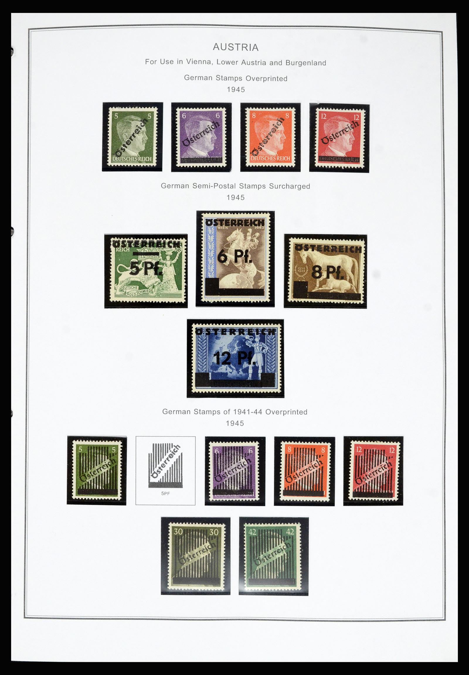 36999 044 - Postzegelverzameling 36999 Oostenrijk 1850-2001.