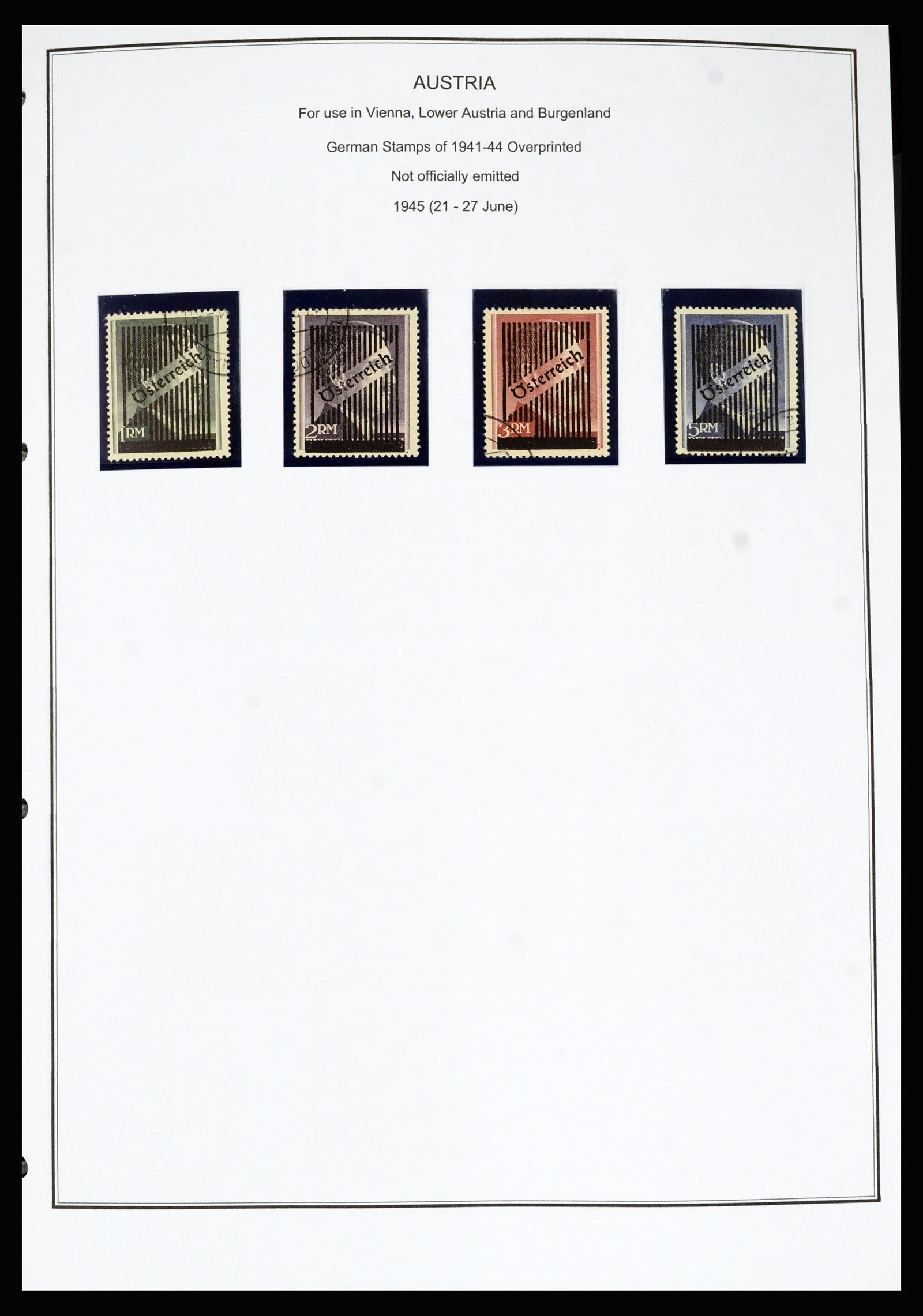 36999 045 - Postzegelverzameling 36999 Oostenrijk 1850-2001.