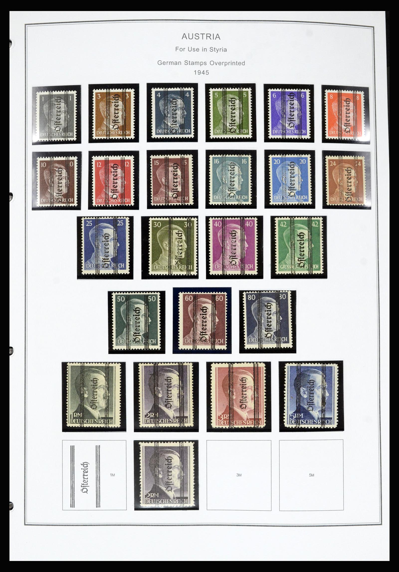36999 046 - Postzegelverzameling 36999 Oostenrijk 1850-2001.
