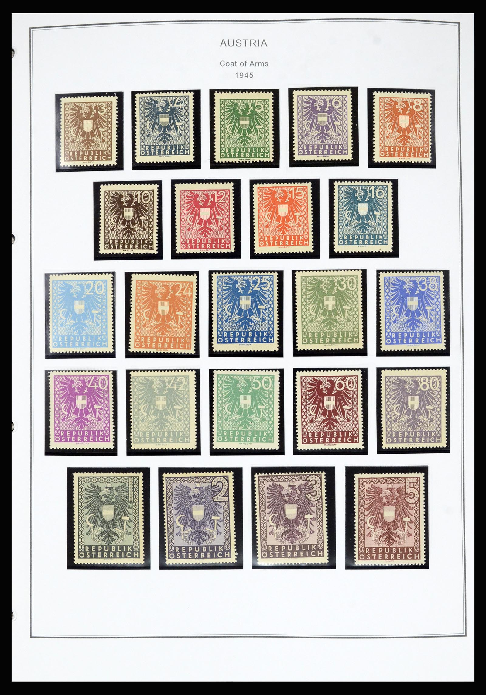 36999 047 - Stamp collection 36999 Austria 1850-2001.