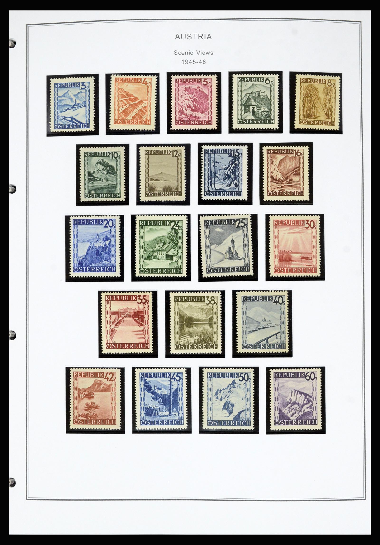 36999 049 - Stamp collection 36999 Austria 1850-2001.