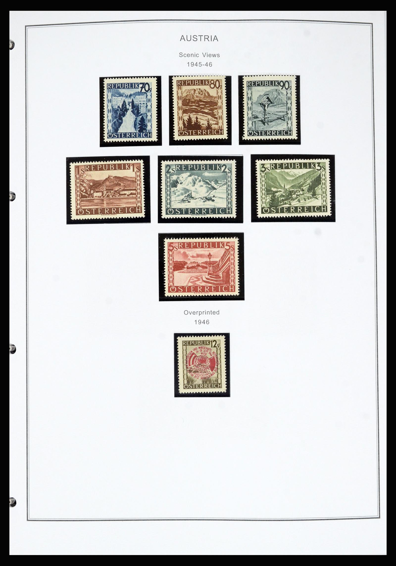36999 050 - Stamp collection 36999 Austria 1850-2001.
