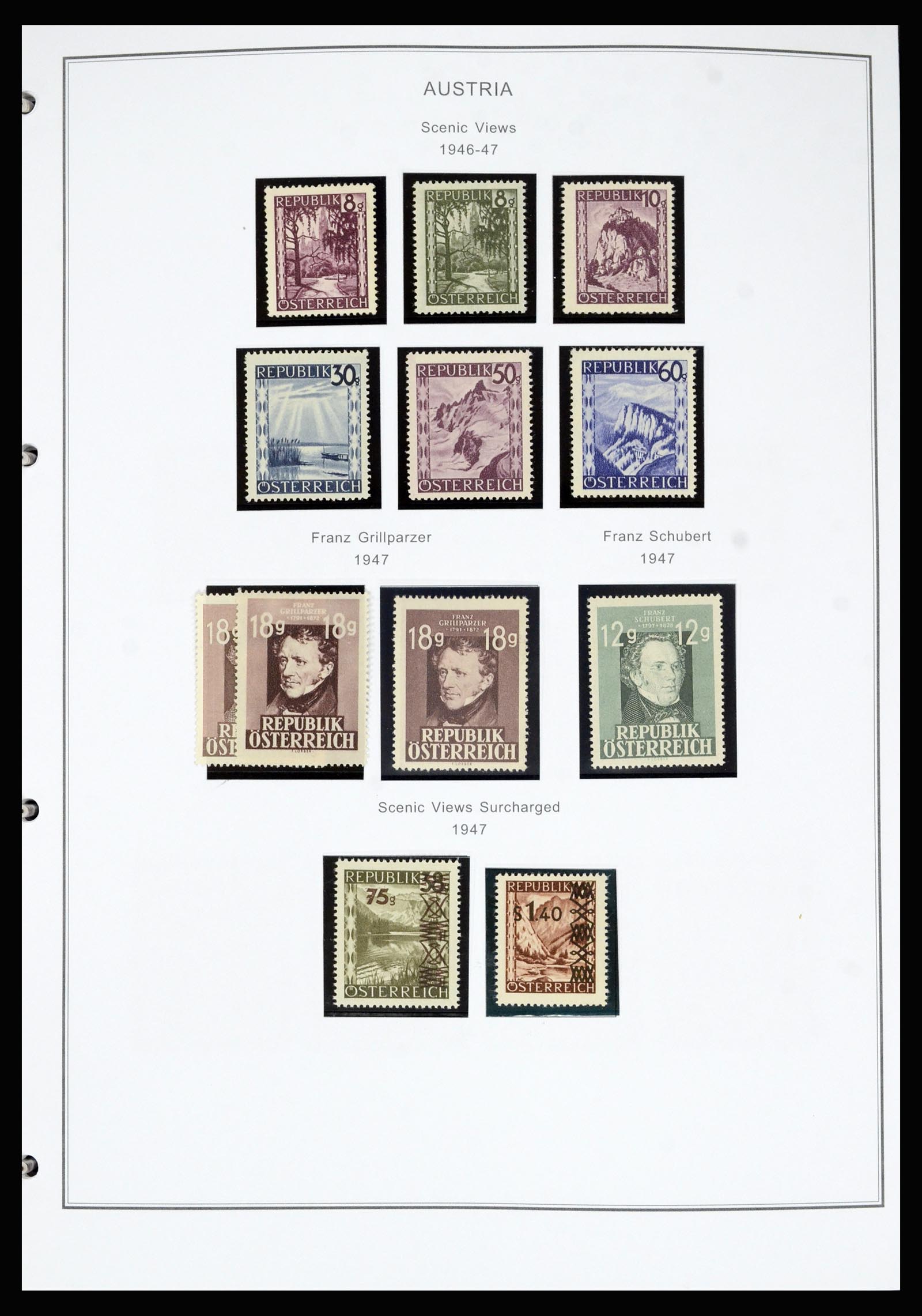 36999 051 - Postzegelverzameling 36999 Oostenrijk 1850-2001.