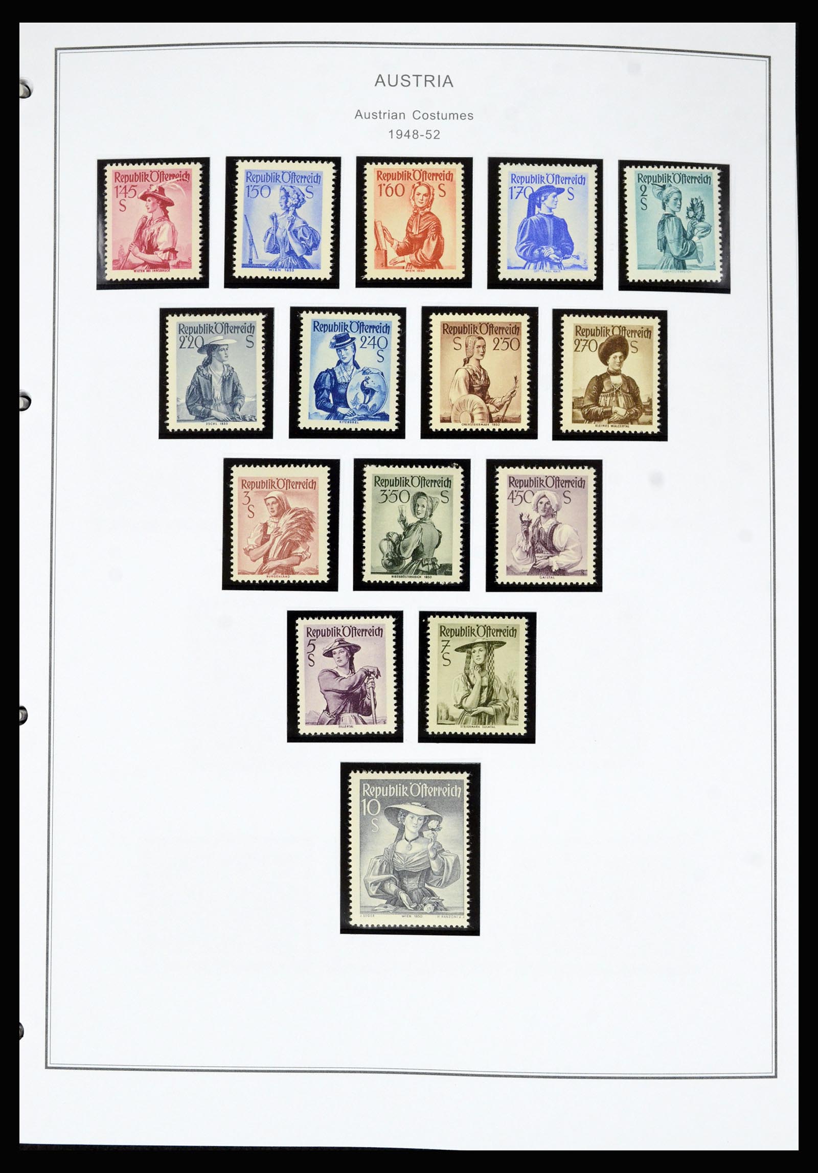 36999 055 - Postzegelverzameling 36999 Oostenrijk 1850-2001.