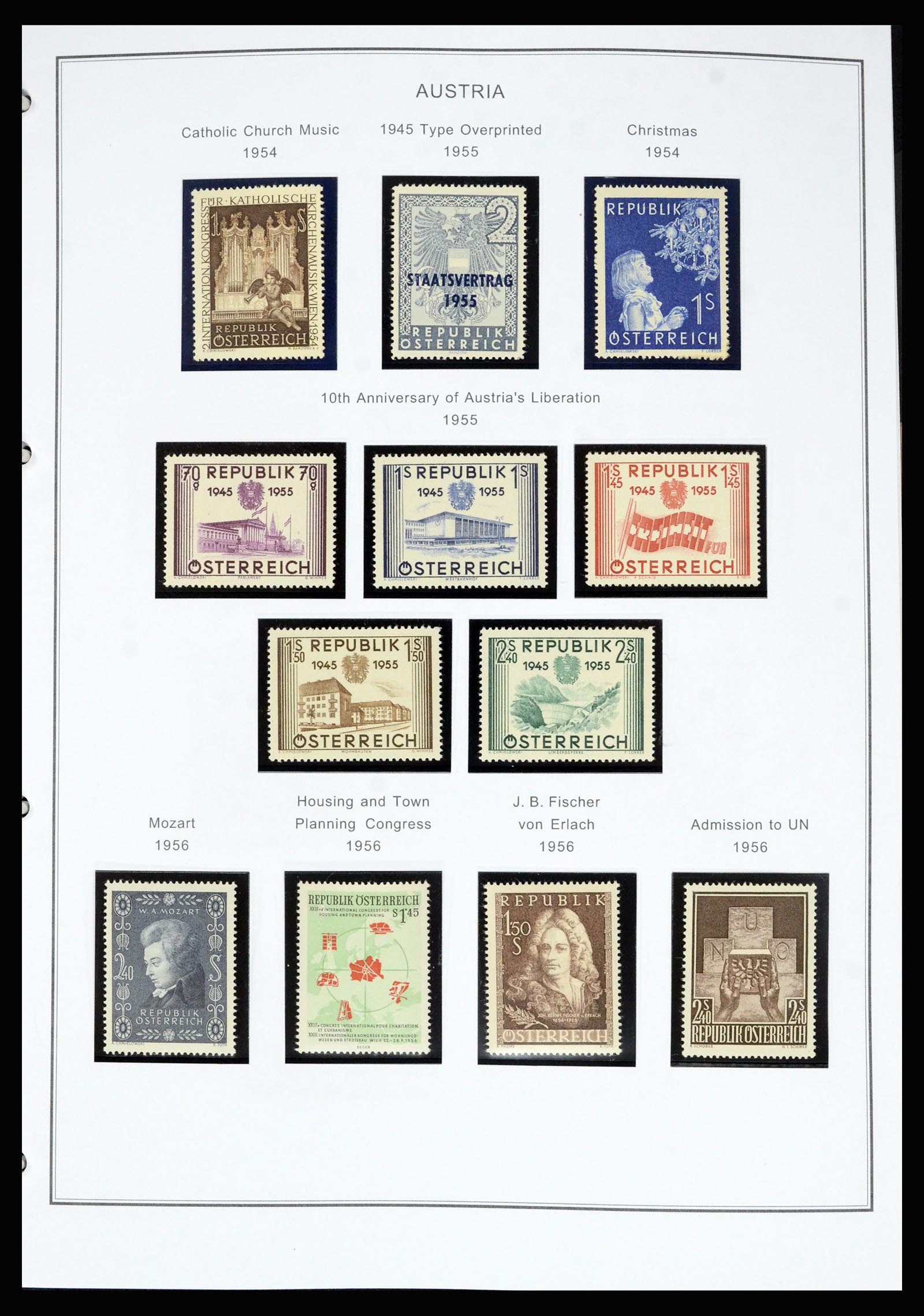 36999 059 - Postzegelverzameling 36999 Oostenrijk 1850-2001.