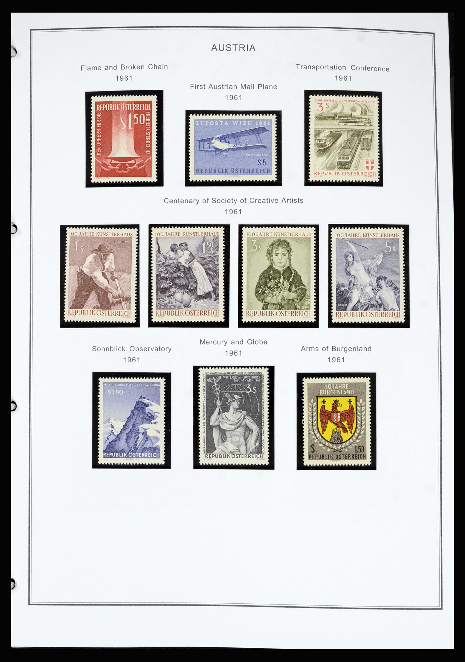 36999 065 - Postzegelverzameling 36999 Oostenrijk 1850-2001.