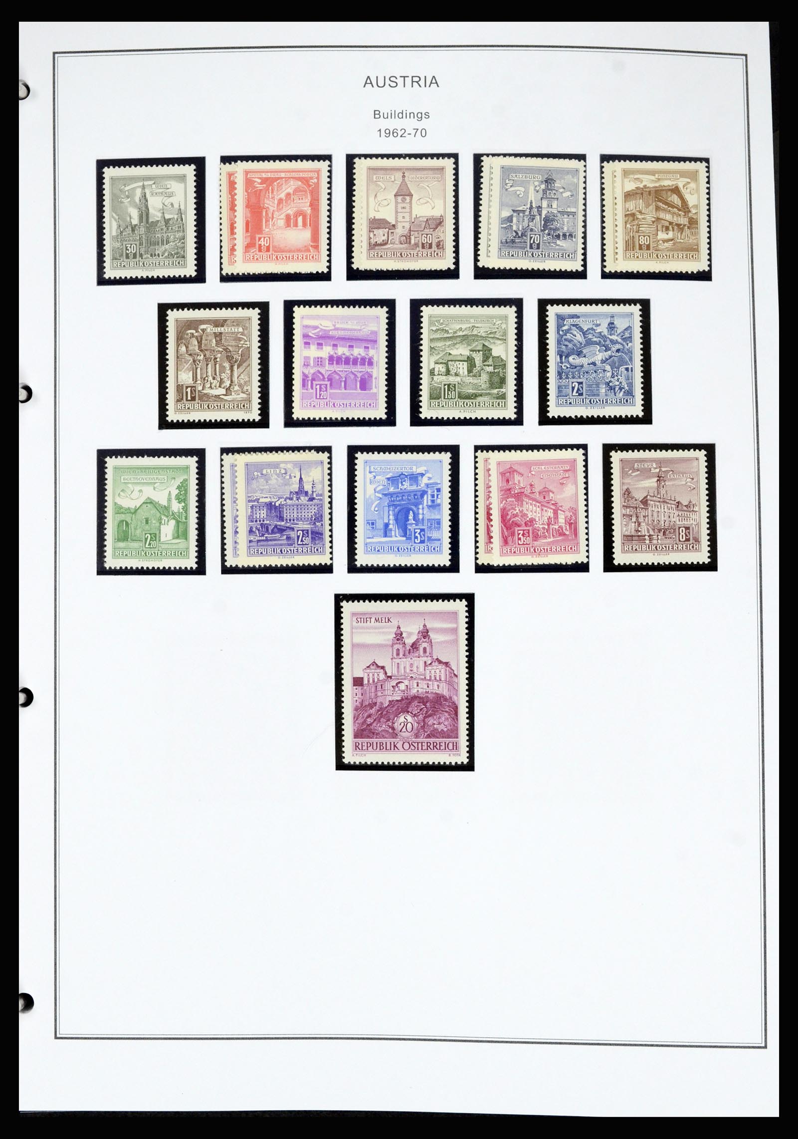 36999 068 - Stamp collection 36999 Austria 1850-2001.
