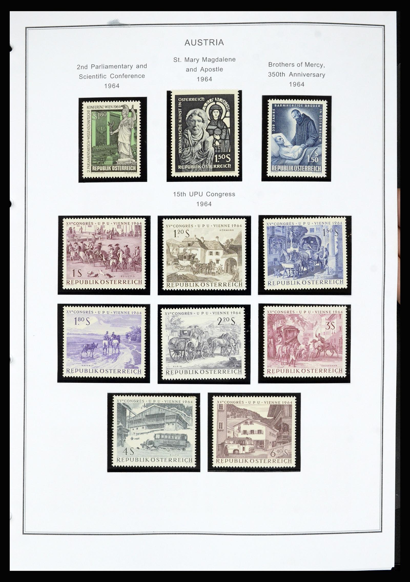 36999 071 - Stamp collection 36999 Austria 1850-2001.