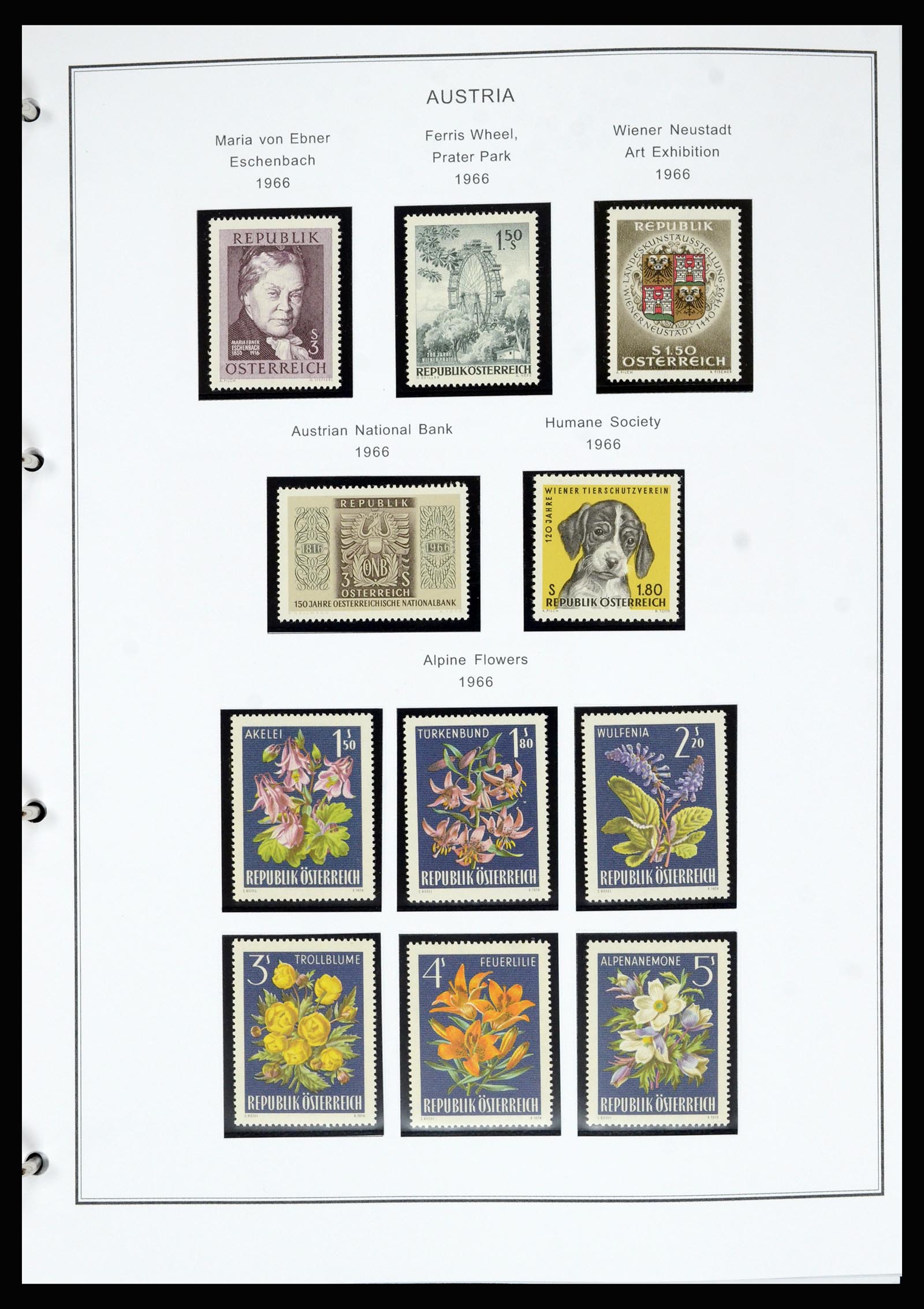 36999 074 - Postzegelverzameling 36999 Oostenrijk 1850-2001.