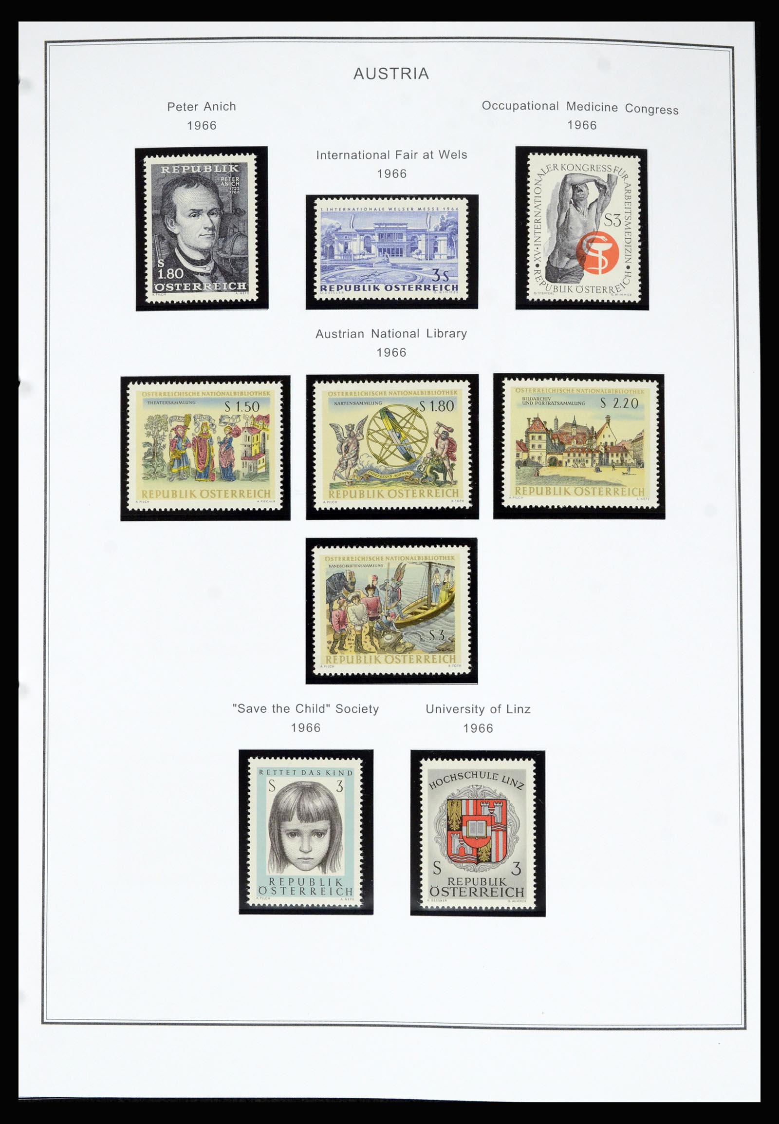 36999 075 - Postzegelverzameling 36999 Oostenrijk 1850-2001.