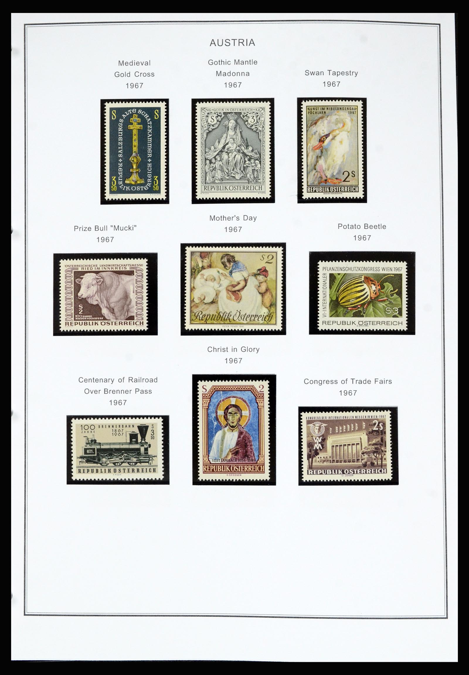 36999 077 - Stamp collection 36999 Austria 1850-2001.