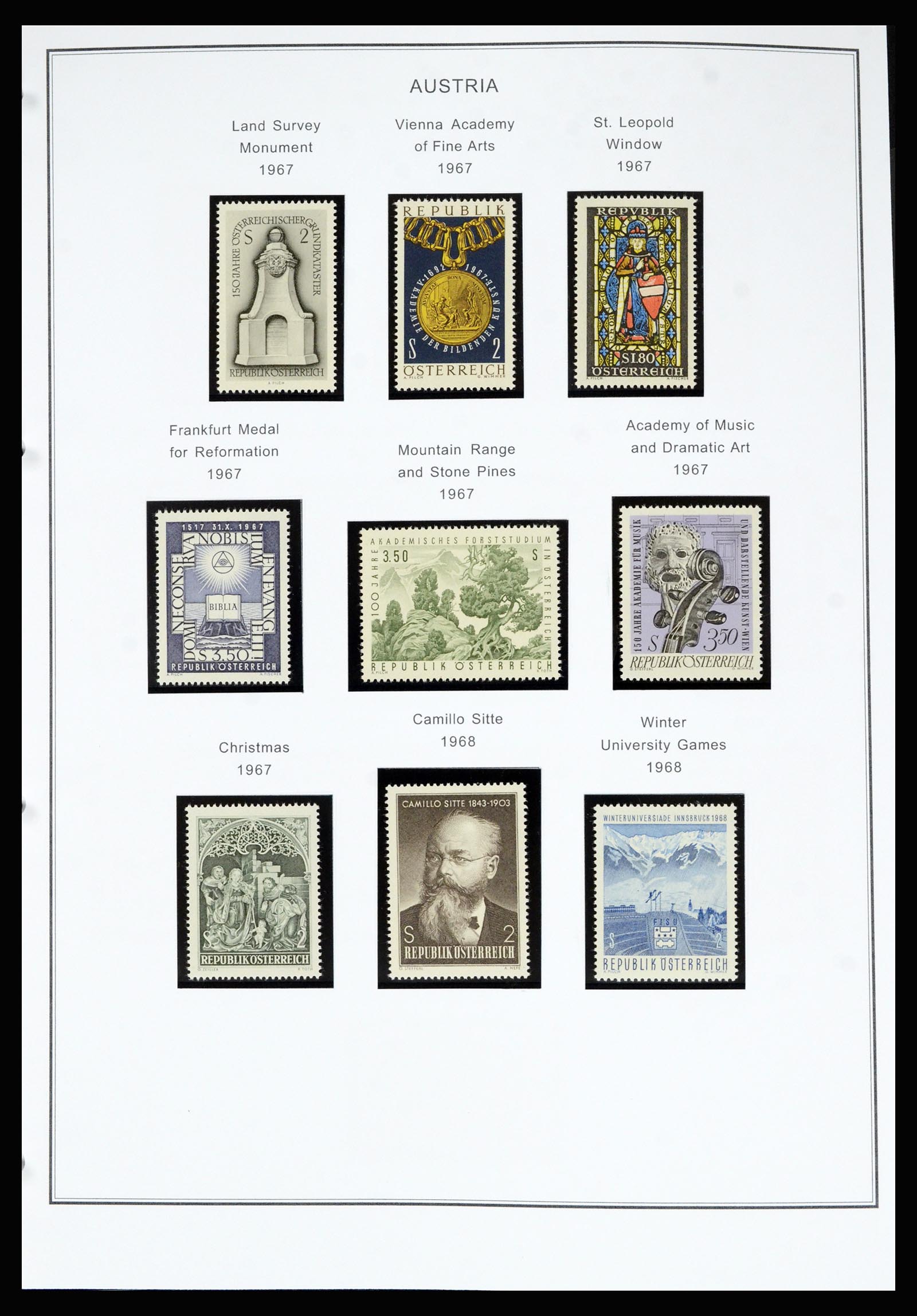 36999 078 - Stamp collection 36999 Austria 1850-2001.