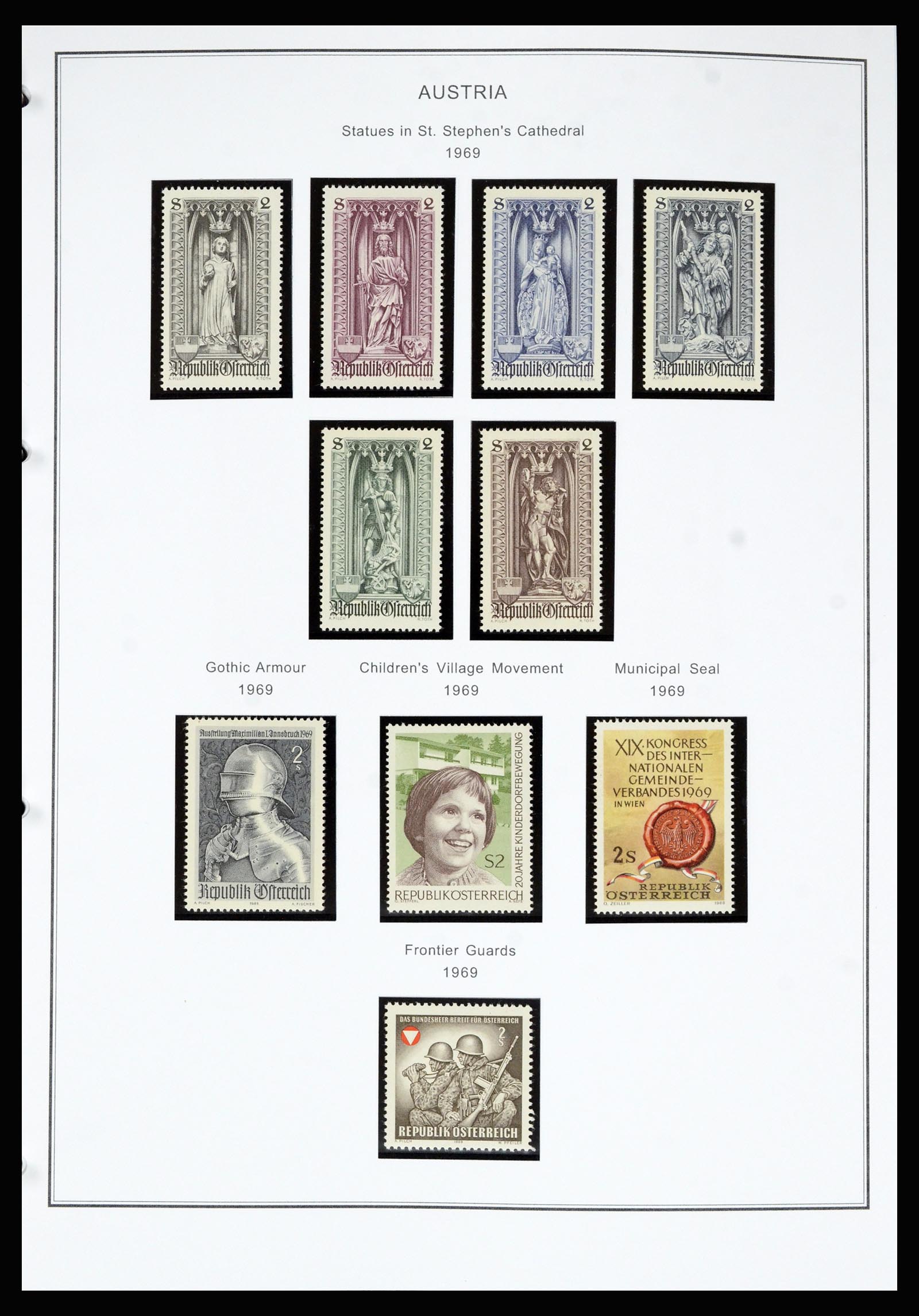 36999 081 - Postzegelverzameling 36999 Oostenrijk 1850-2001.