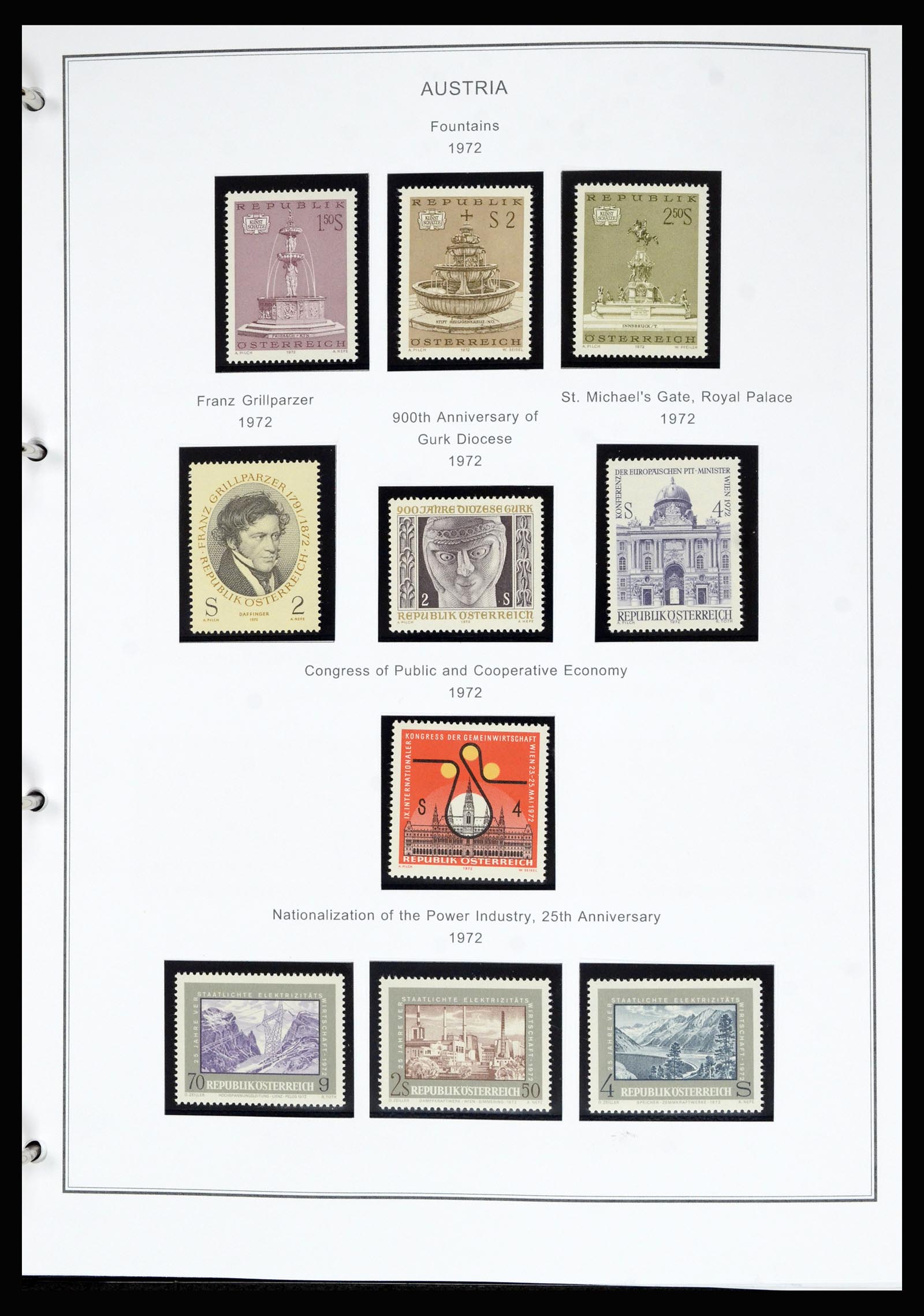 36999 089 - Postzegelverzameling 36999 Oostenrijk 1850-2001.