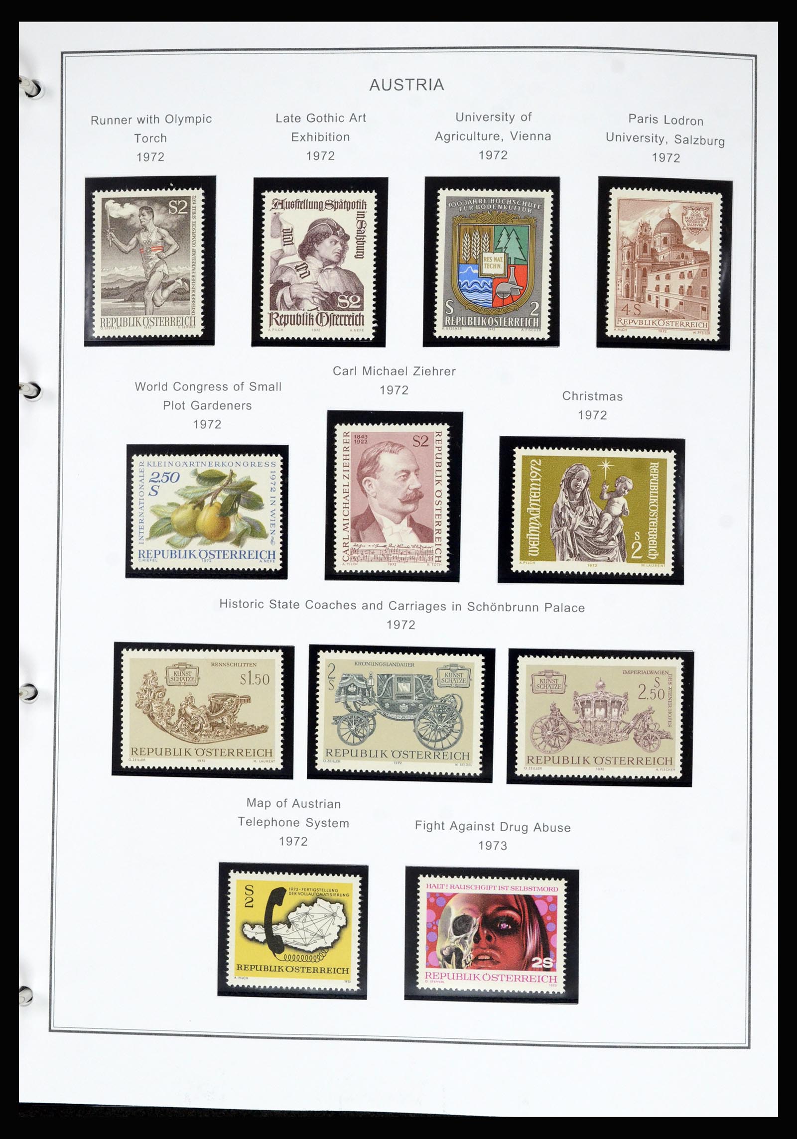 36999 090 - Stamp collection 36999 Austria 1850-2001.