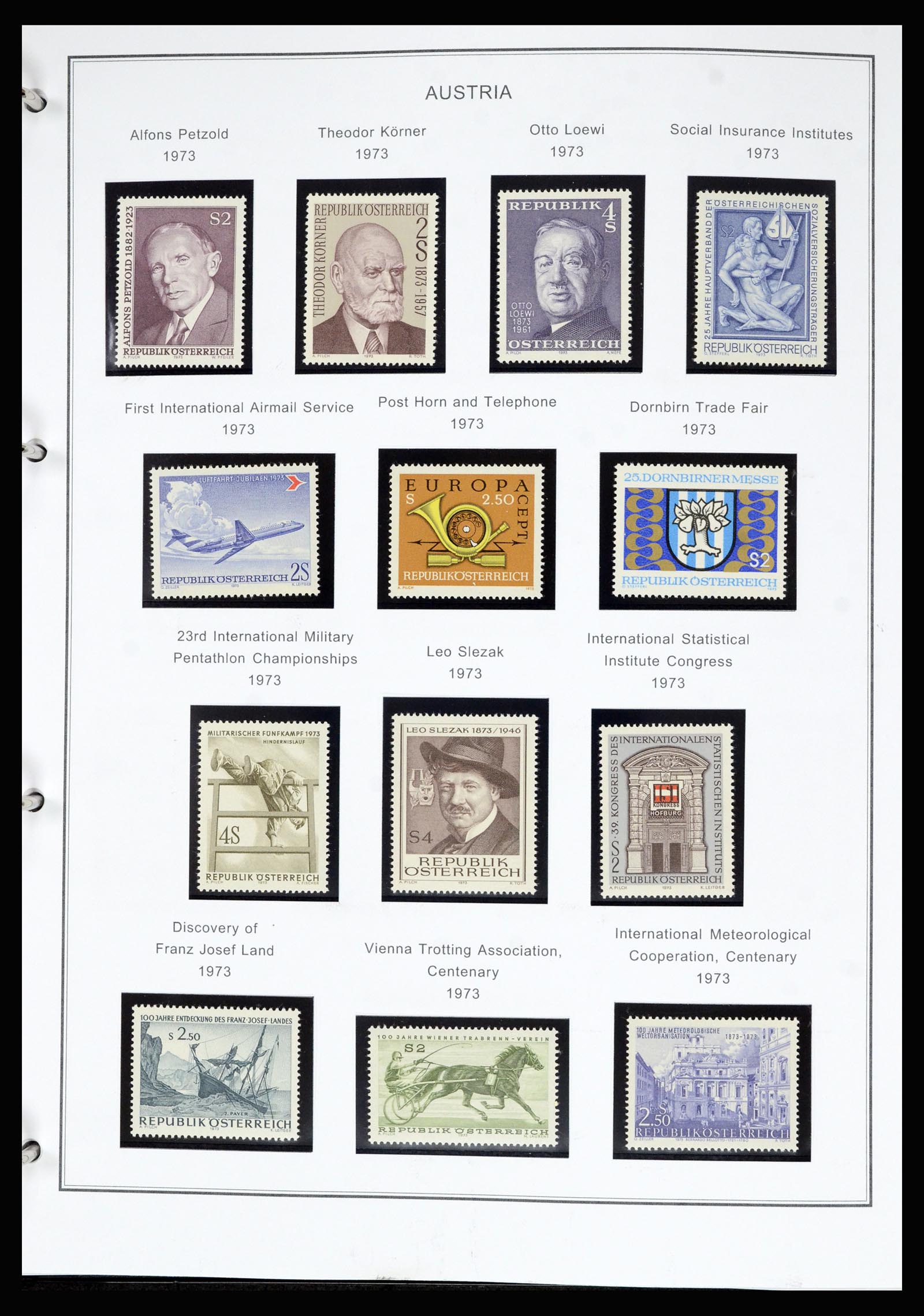 36999 092 - Stamp collection 36999 Austria 1850-2001.