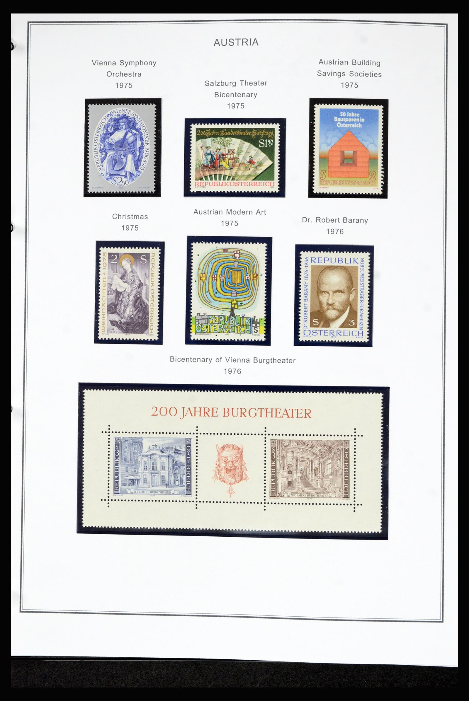 36999 099 - Stamp collection 36999 Austria 1850-2001.
