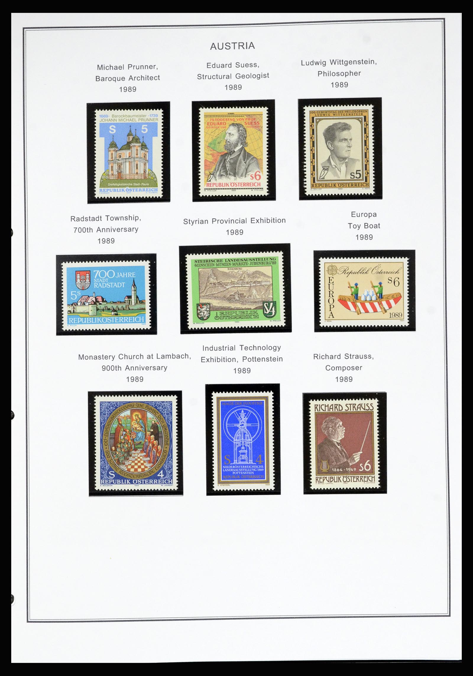 36999 171 - Stamp collection 36999 Austria 1850-2001.