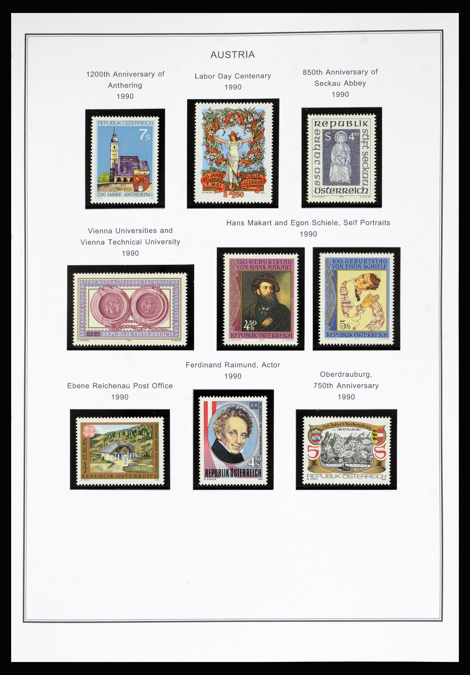 36999 175 - Stamp collection 36999 Austria 1850-2001.