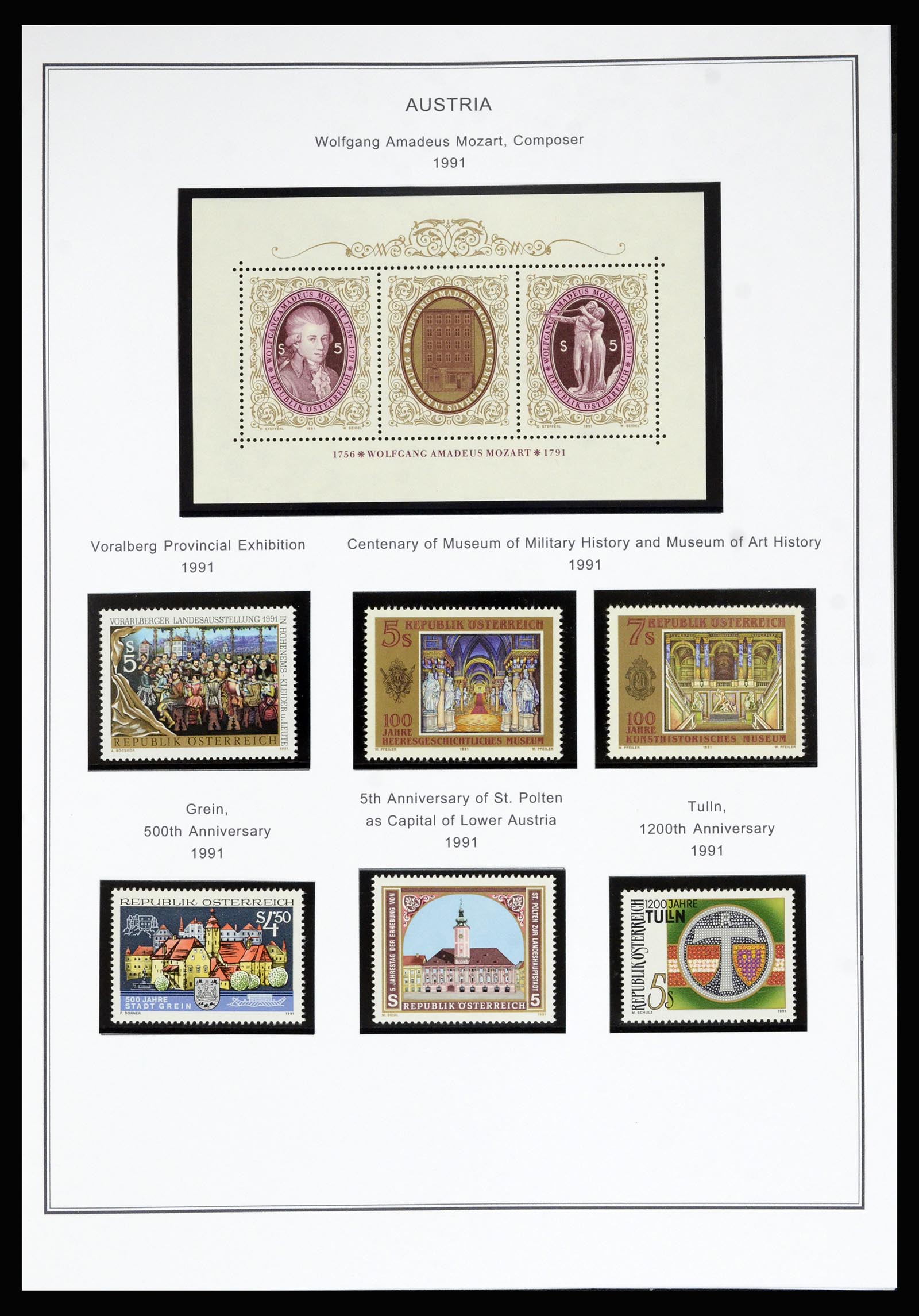 36999 179 - Postzegelverzameling 36999 Oostenrijk 1850-2001.