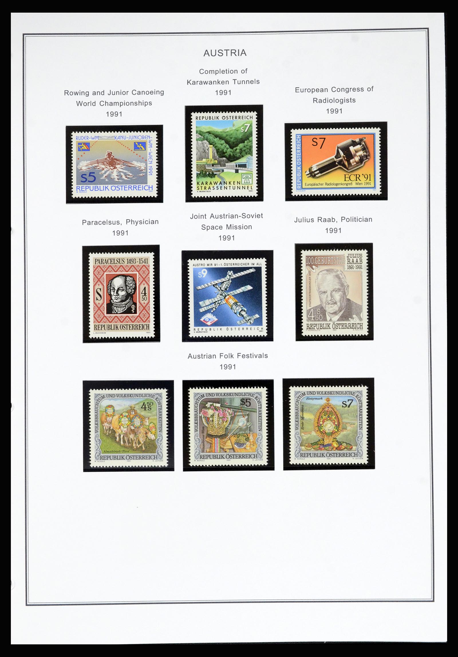 36999 180 - Postzegelverzameling 36999 Oostenrijk 1850-2001.