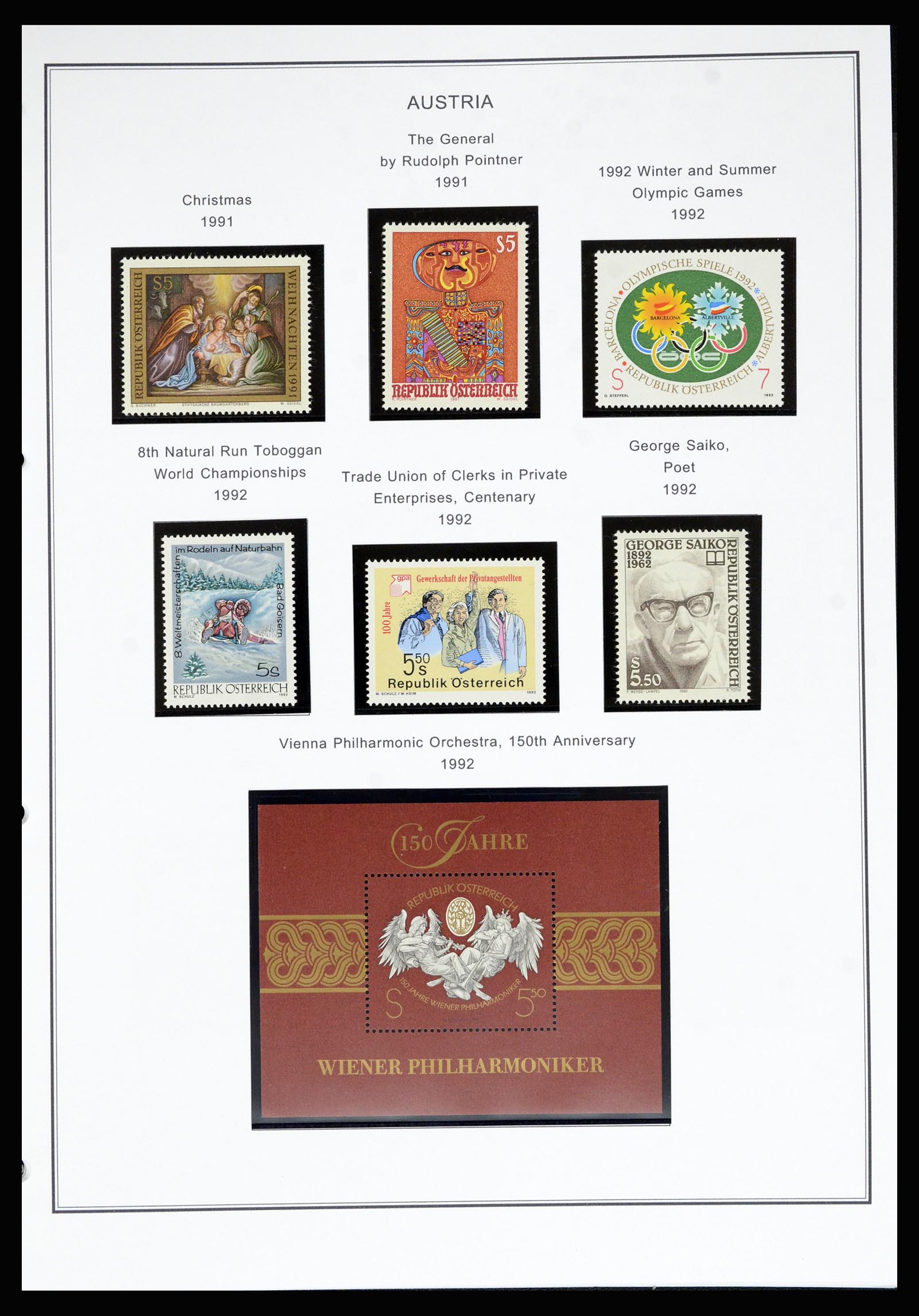 36999 181 - Postzegelverzameling 36999 Oostenrijk 1850-2001.